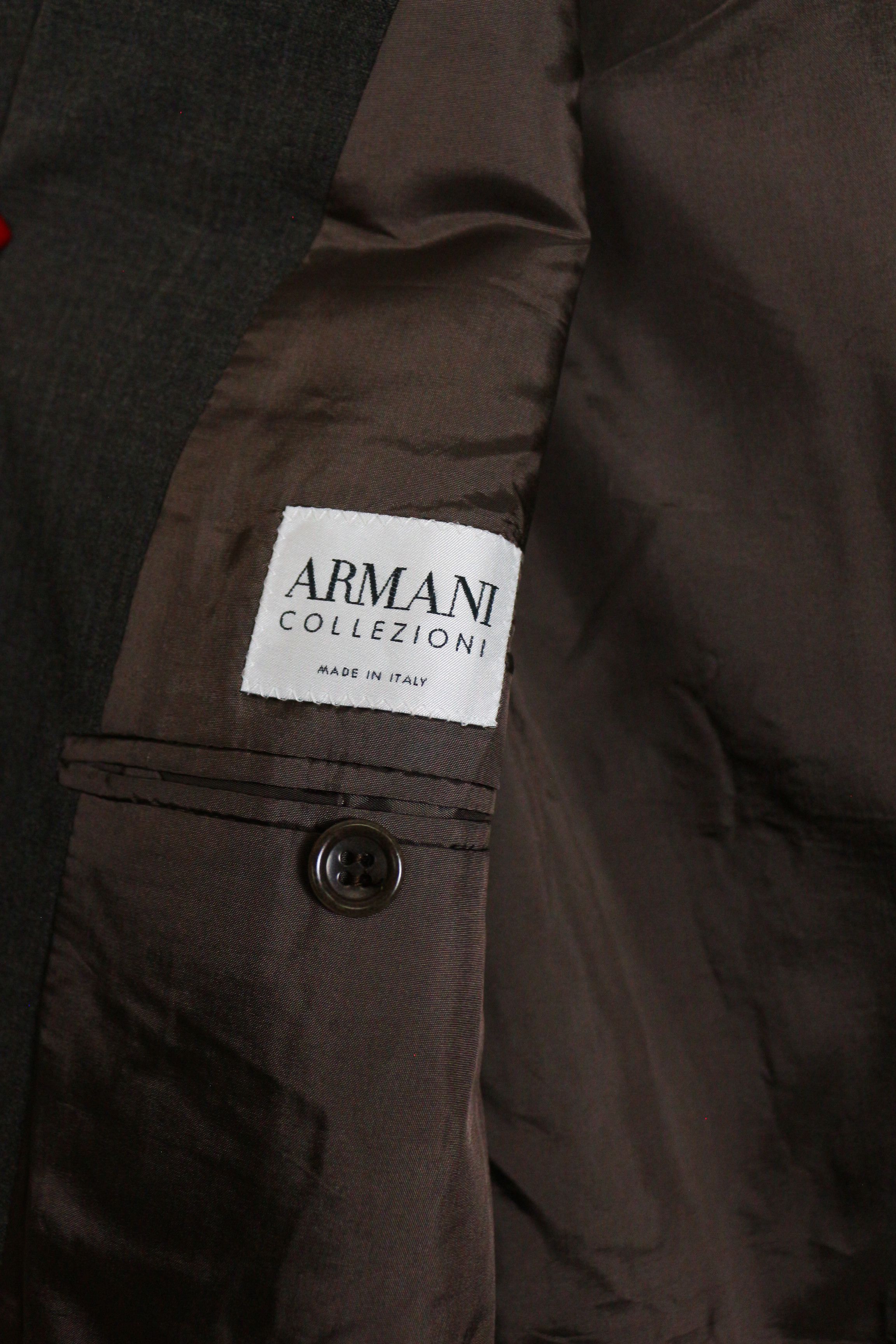 Armani Collezioni Armani Collezioni Italy Wool Blazer Jacket 48 R Size US M / EU 48-50 / 2 - 4 Thumbnail