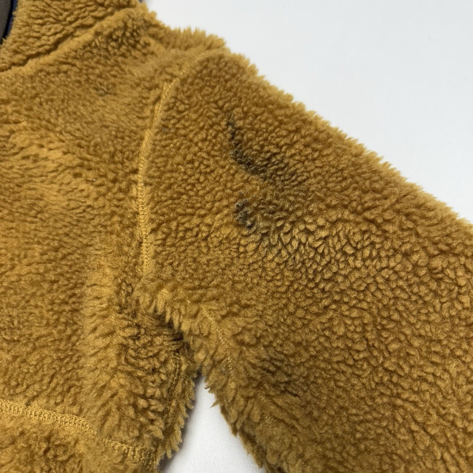 L.L. Bean LL Bean Women's Bean's Sherpa Fleece Jacket Antique Gold Size XXS / US 00 / IT 34 - 6 Thumbnail