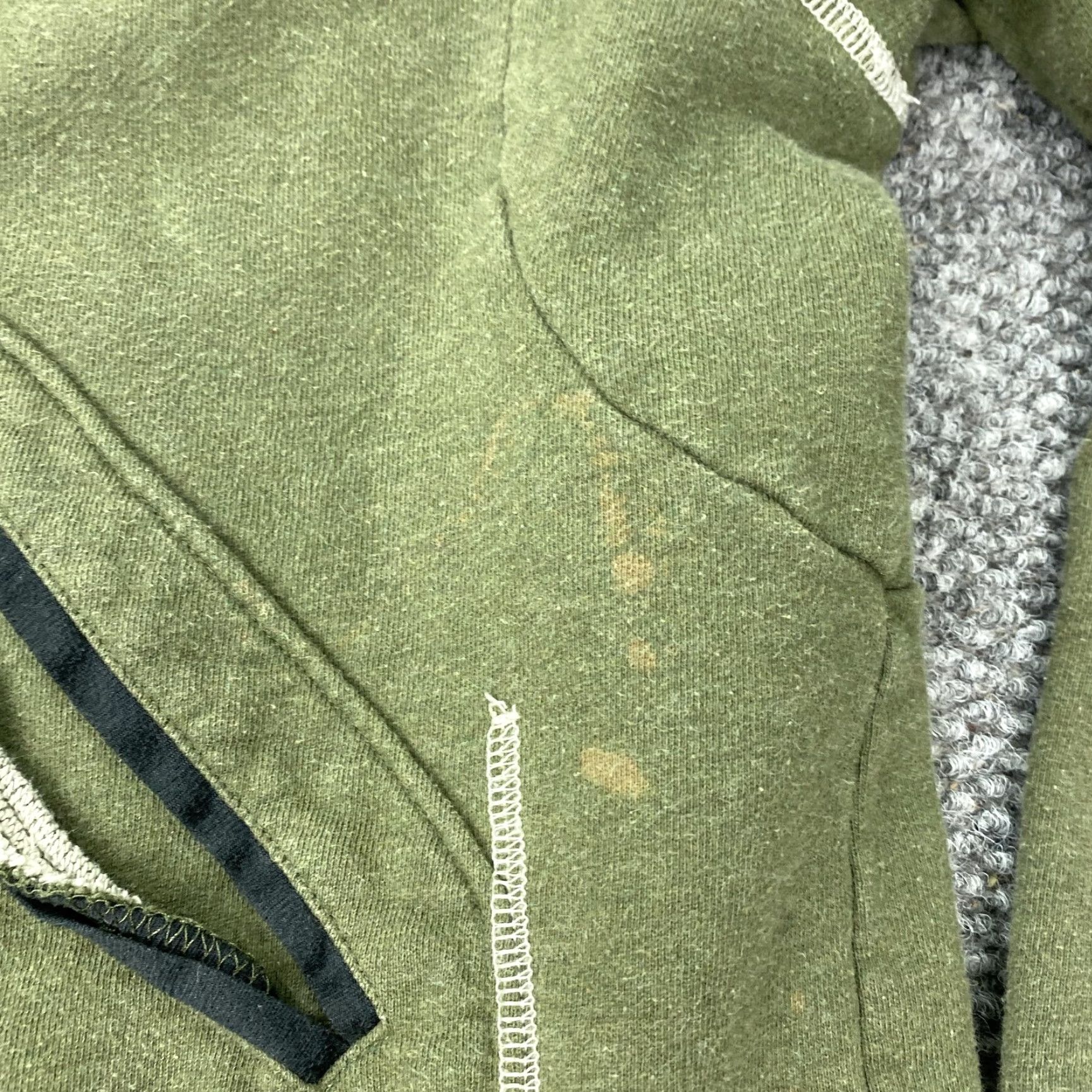 Born Vintage Born Fly Mens XL Sweater Crewneck Pullover Green Graphic Patches Military Bird Space Size US XL / EU 56 / 4 - 5 Thumbnail