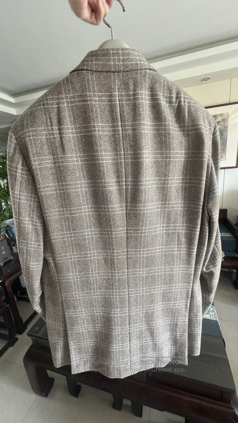 Brioni Brioni Tartan Overcoat Size US L / EU 52-54 / 3 - 2 Thumbnail
