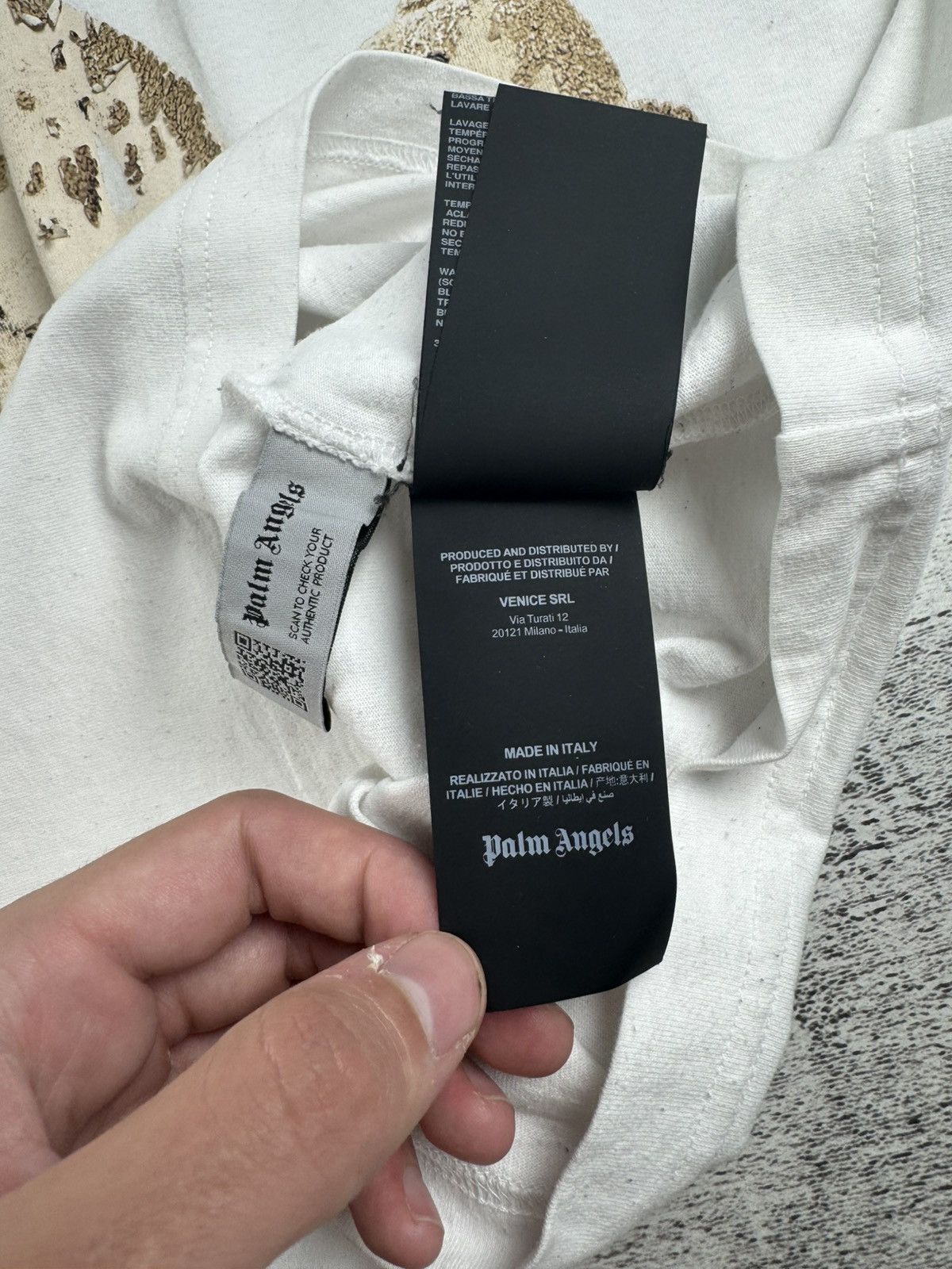 Palm Angels Palm Angles Kill Teddy Bear Print Authentic White Men’s Small T Shirt Tee Jersey Size US S / EU 44-46 / 1 - 14 Thumbnail