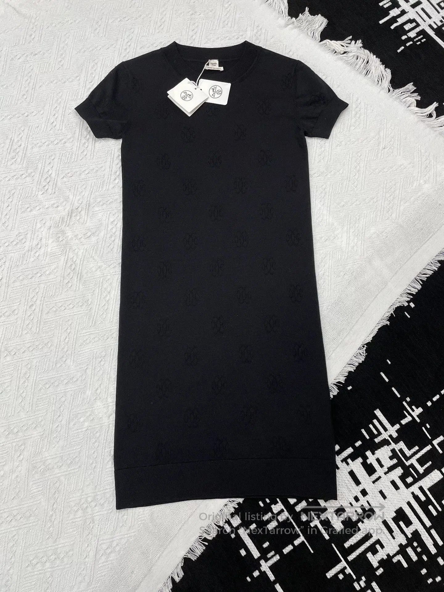 Hermes Hermes Black Knit Dress With Tags. Size US XS / EU 42 / 0 - 1 Thumbnail