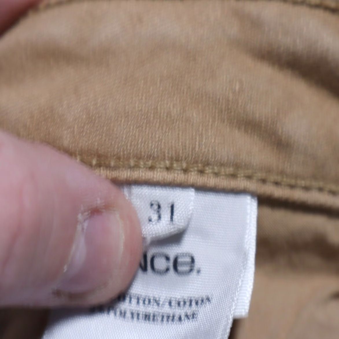 Vince Vince. Lola Stovepipe Cotton Canvas Chino Pants Camel Women's 31 Size 24" / US 00 / IT 34 - 8 Thumbnail