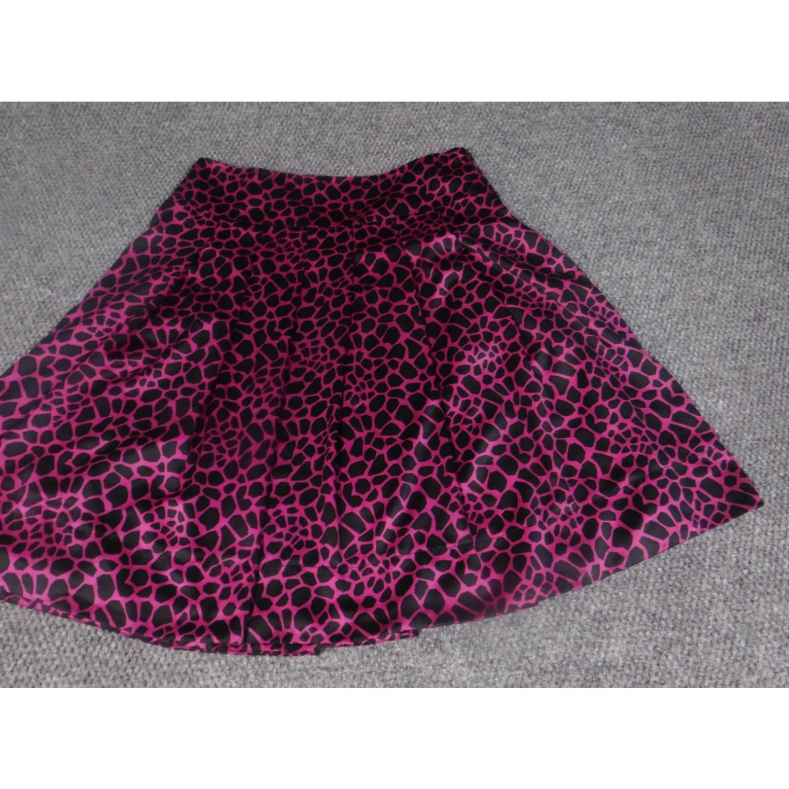 Vintage Style&Co Skirt Womens A-Line 4 Purple Denim Zipper Short Mid Rise Regular Stretch Vintage No N/A Size 27" / US 4 / IT 40 - 2 Thumbnail