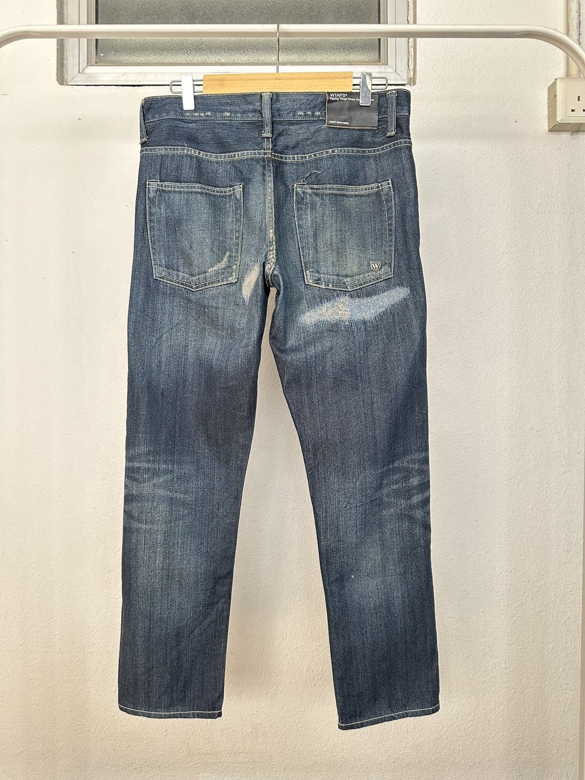 Wtaps 11SS - WTAPS '' Who Dares Wins '' trashed denim jeans Size US 32 / EU 48 - 8 Thumbnail