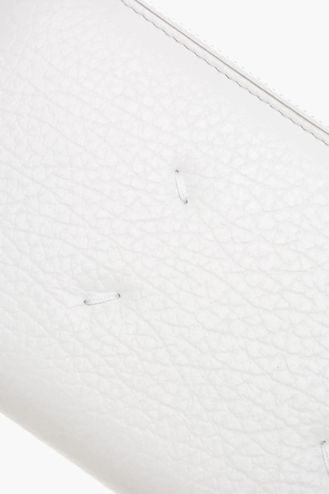Maison Margiela og1mm0426 Size: OS / Hammered Leather Wallet in White Size ONE SIZE - 4 Thumbnail