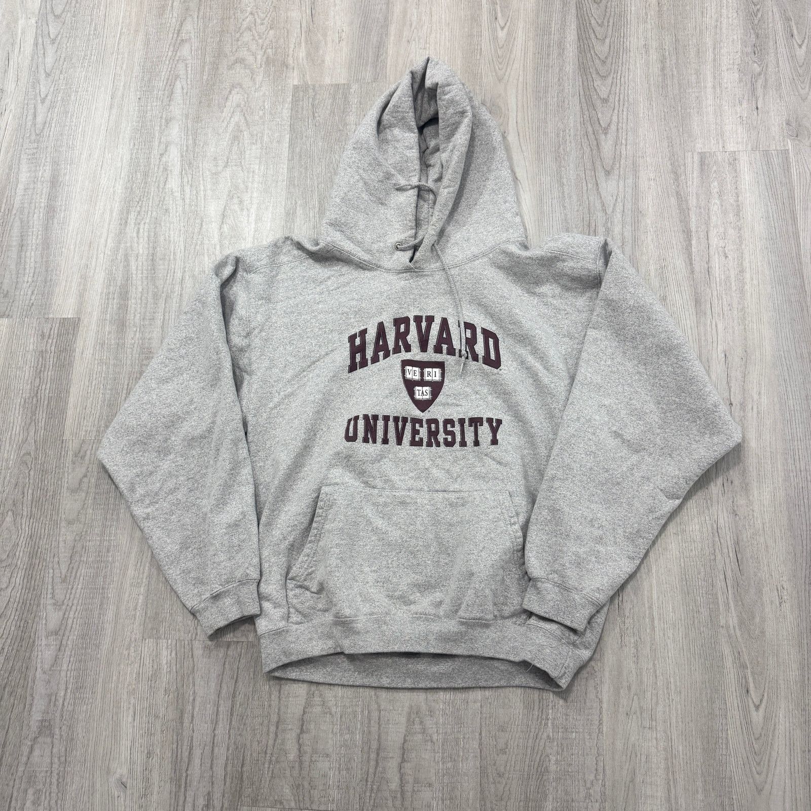 Vintage Vintage Cotton Exchange Harvard University Hoodie Medium 90s Size US M / EU 48-50 / 2 - 1 Thumbnail