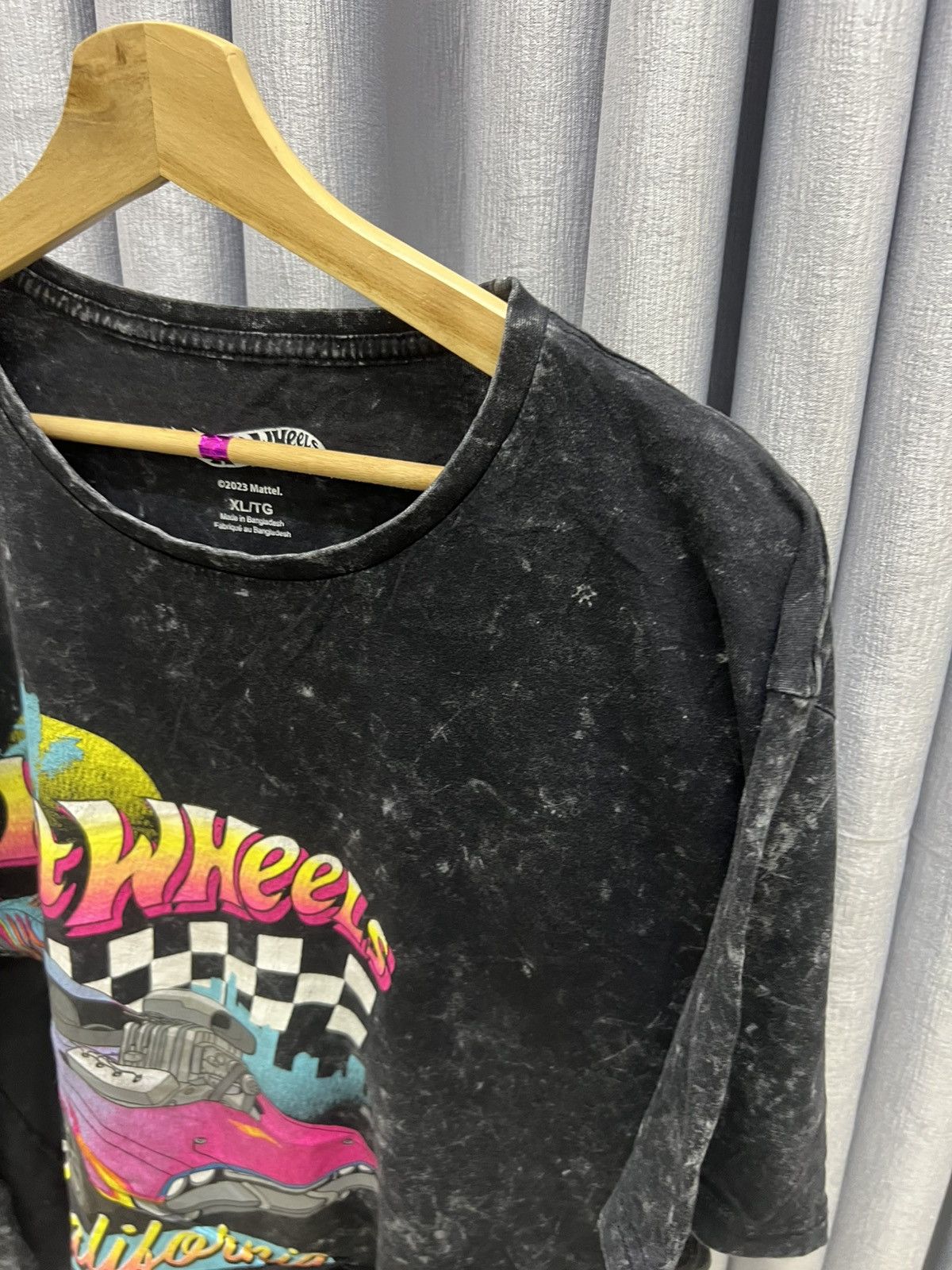 Other DESTROYED THRASHED FADED HOT WHEELS TEE Size US XL / EU 56 / 4 - 5 Thumbnail