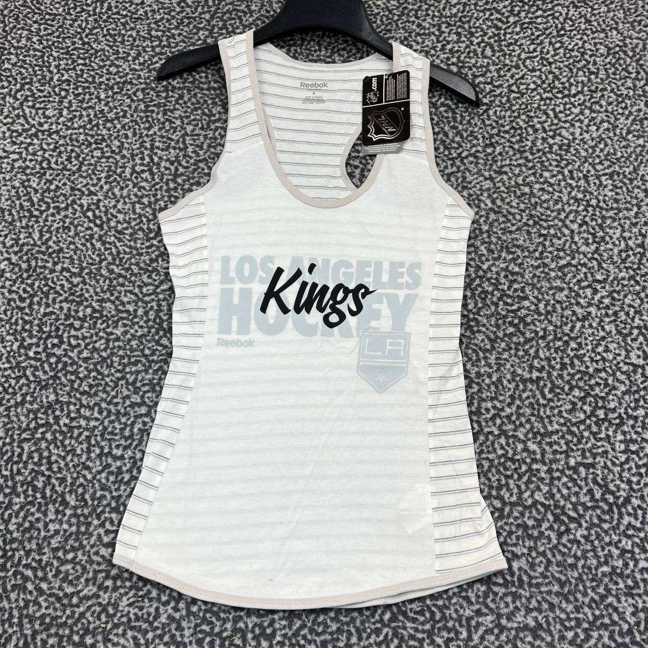 Reebok Los Angeles LA Kings Shirt Women S Sleeveless Racerback New Size S / US 4 / IT 40 - 1 Thumbnail
