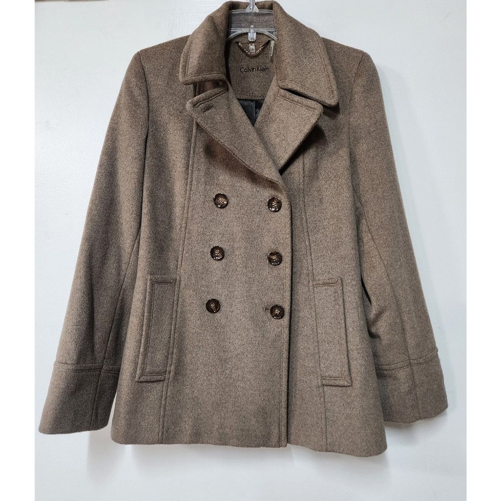 Calvin Klein Calvin Klein Light Brown Jacket Size M / US 6-8 / IT 42-44 - 1 Thumbnail
