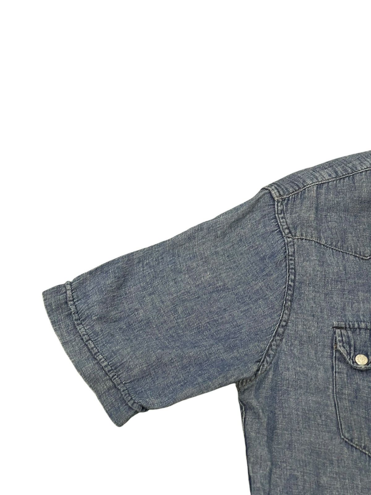 Blue Blue Japan Hemp Linen Blue Blue Japan Westerner Shirt 6🟩0 Size US M / EU 48-50 / 2 - 6 Thumbnail