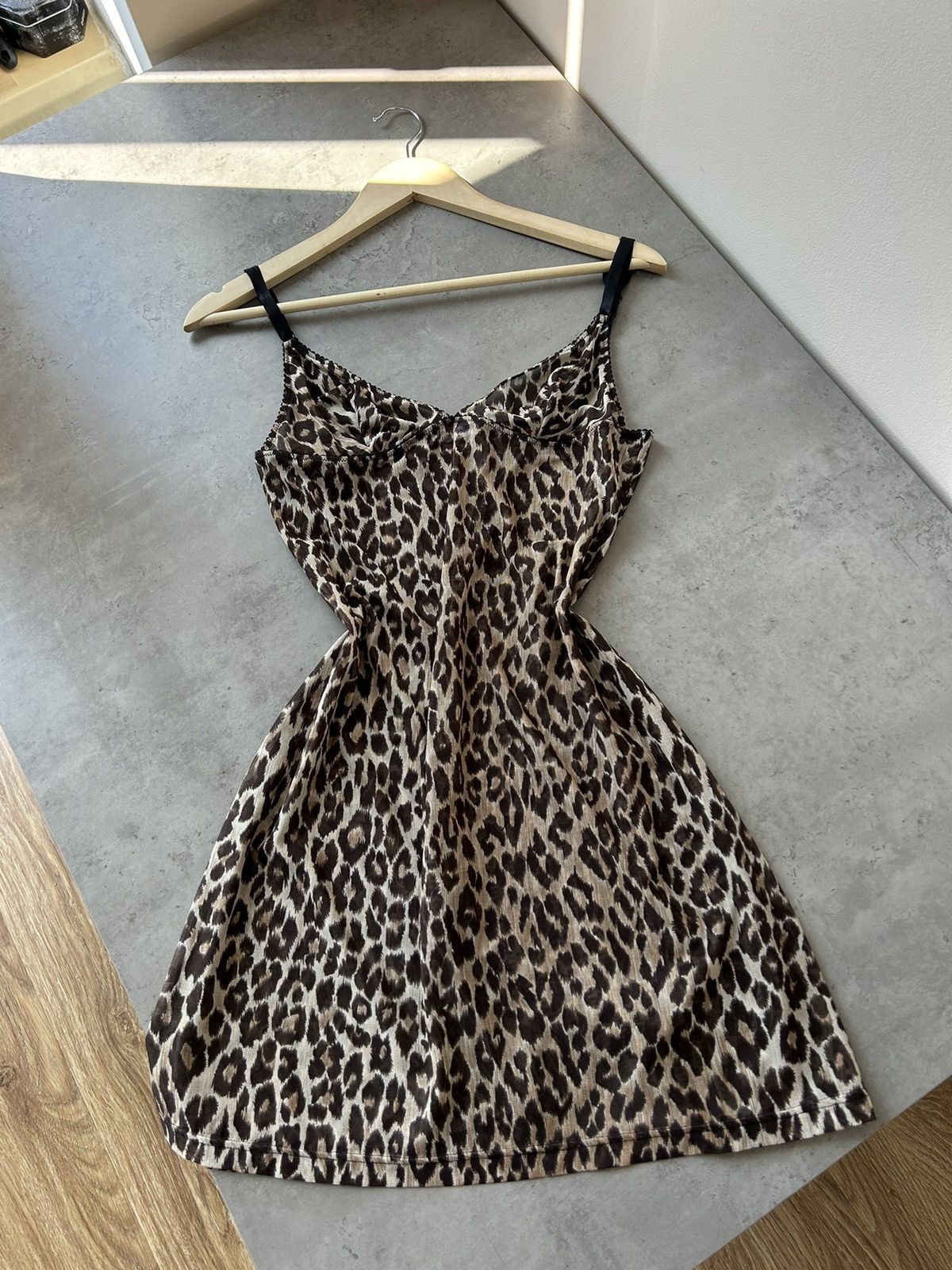 Dolce & Gabbana Dolce & Gabbana intimo lace leopard sexy nightdress coquette Size S / US 4 / IT 40 - 1 Thumbnail