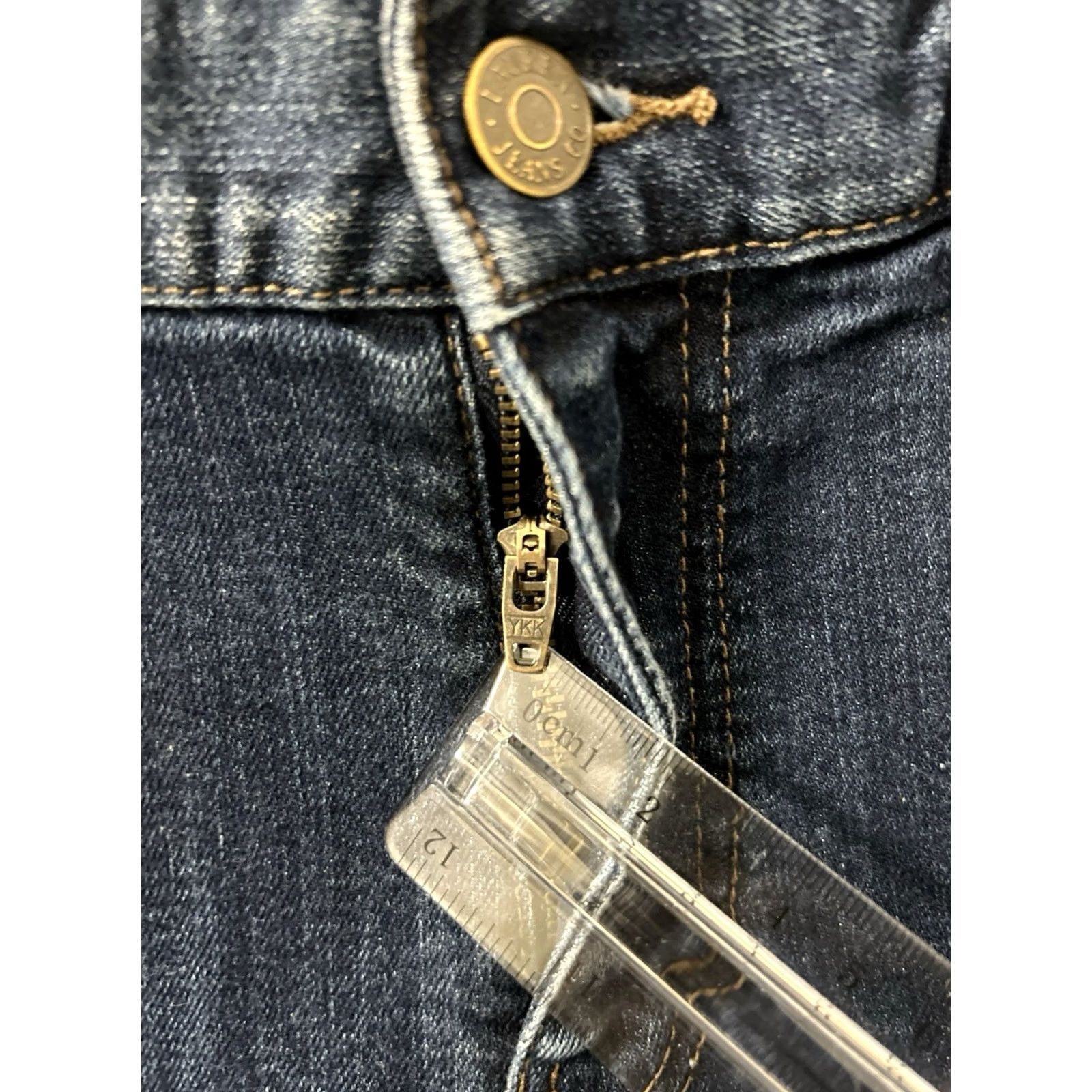 CO Lauren Jeans Co. Ralph Lauren Jeans Womens 10P Petite 25in Inseam Cropped Blue Denim Medium Wash Size 24" / US 00 / IT 34 - 5 Thumbnail