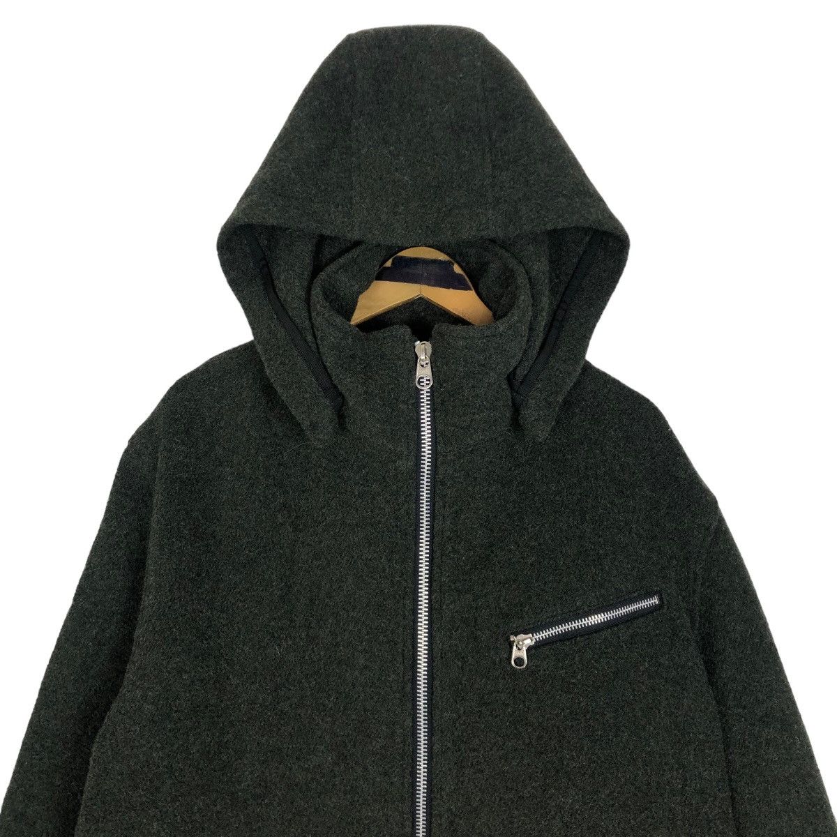 Yohji Yamamoto Vintage Yohji Yamamoto A.A.R x D’Urban Hooded Wool Parka Size US L / EU 52-54 / 3 - 5 Thumbnail
