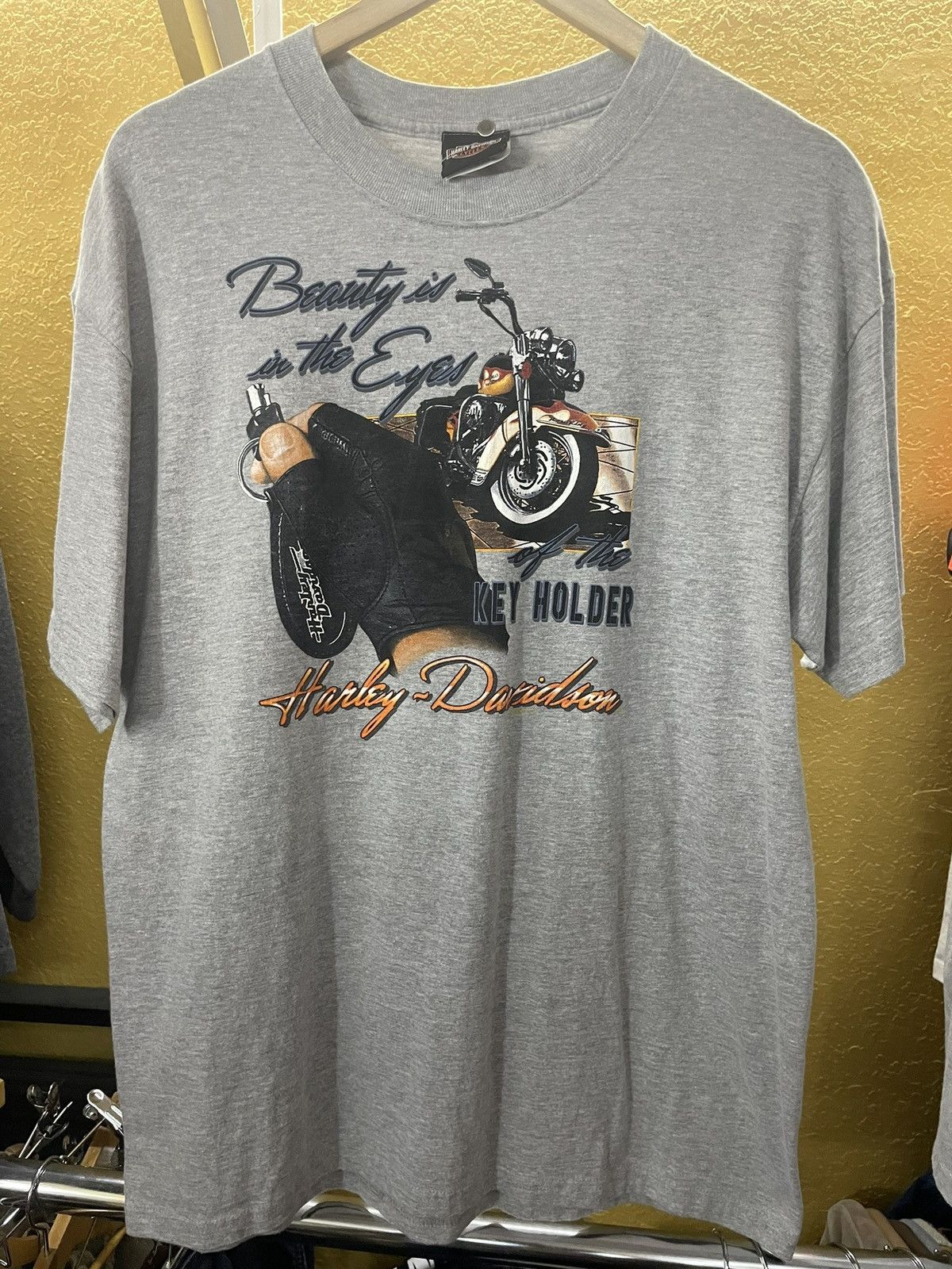 Harley Davidson × Vintage Harley Davidson Beauty is In Eyes Of The Key Holder Arizona Size US L / EU 52-54 / 3 - 1 Thumbnail