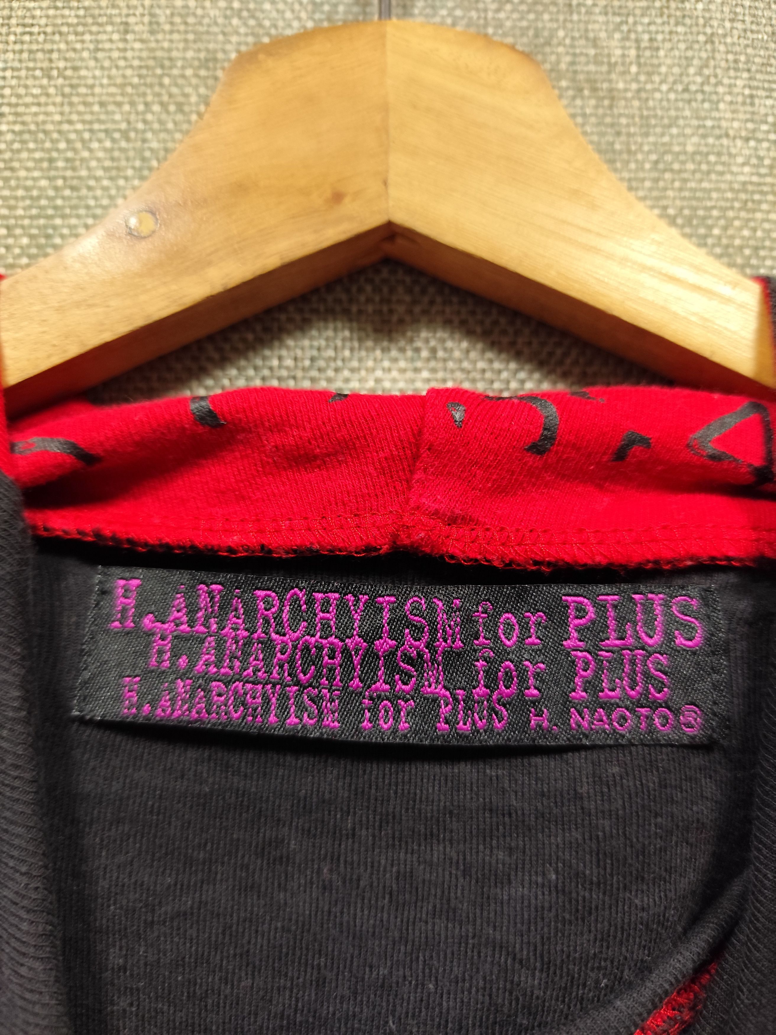 Seditionaries Japanese Brand H. Anarchism For Plus H. Naoto Tee Size US S / EU 44-46 / 1 - 6 Thumbnail