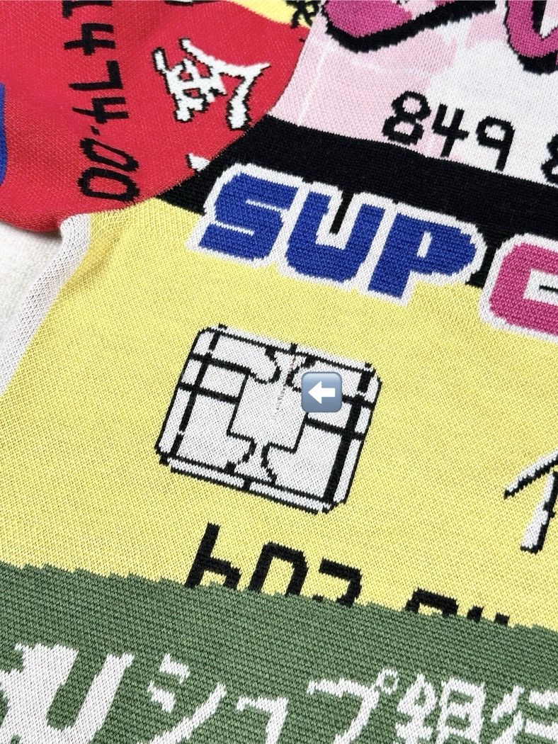 Supreme Supreme Credit Cards Sweater Size US L / EU 52-54 / 3 - 4 Thumbnail