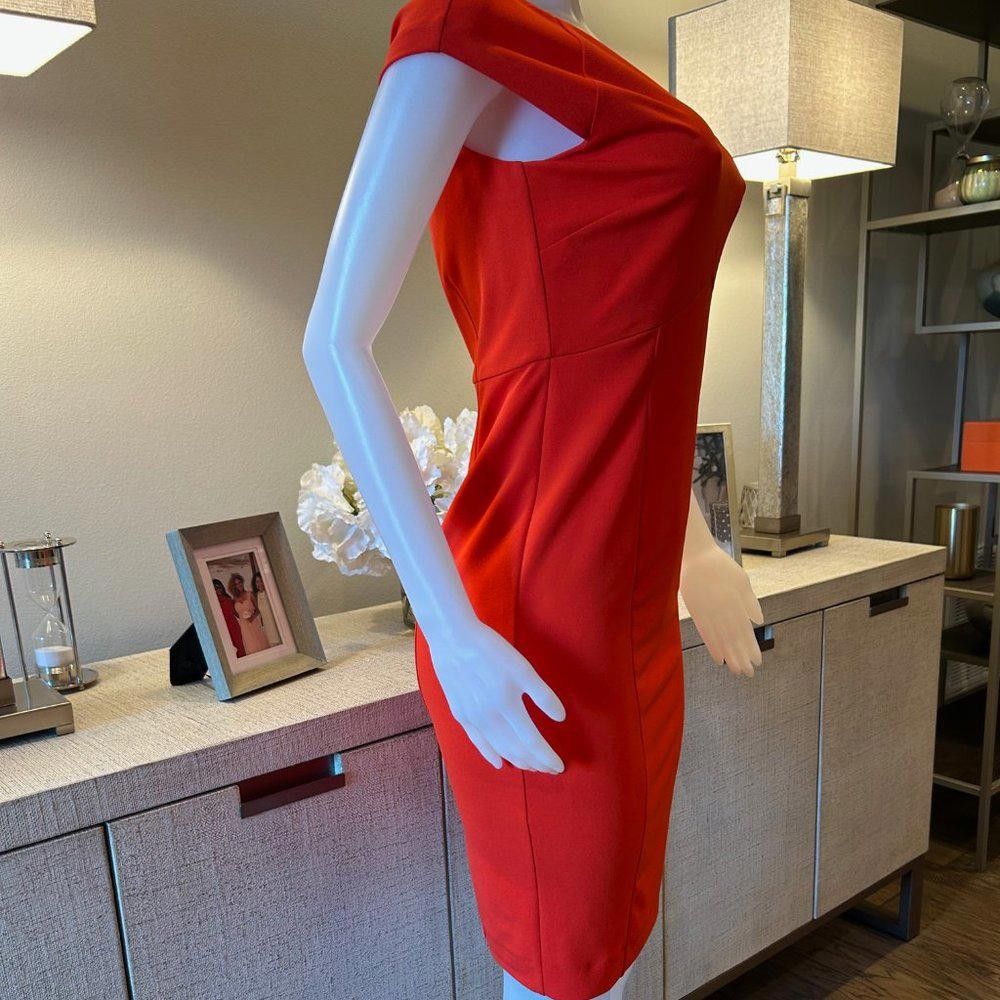 Designer Alex Marie "Tara" Keyhole Pencil Sheath Dress Size M / US 6-8 / IT 42-44 - 5 Thumbnail