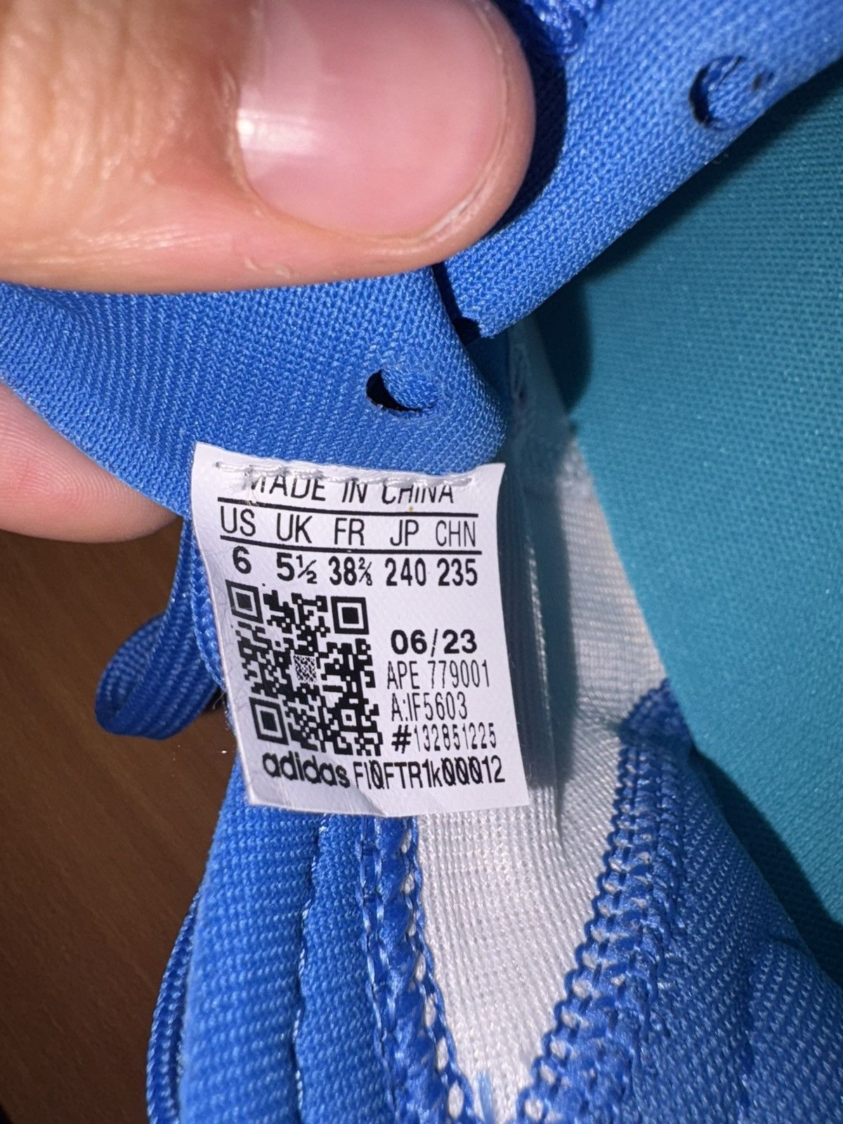 Adidas Trae Young 3 Liquid Blue Size US 6 / EU 39 - 1 Thumbnail