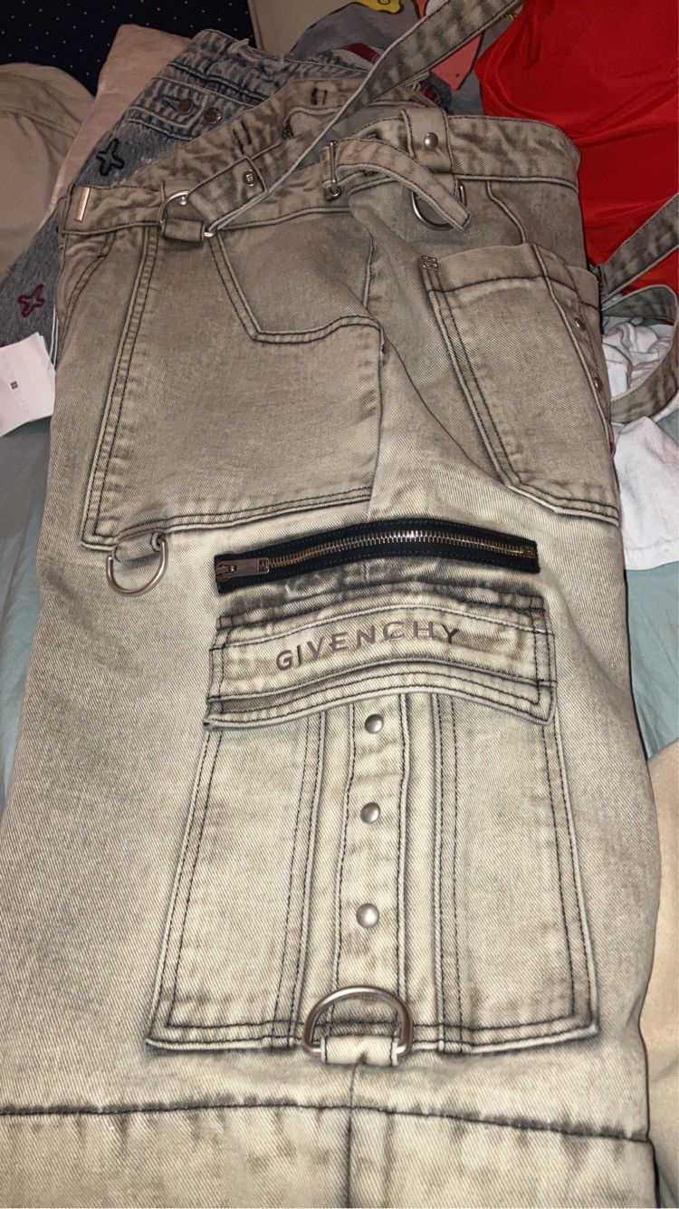 Designer × Givenchy RARE GIVENCHY CARGO PANTS ARCHIVE Size US 32 / EU 48 - 3 Thumbnail