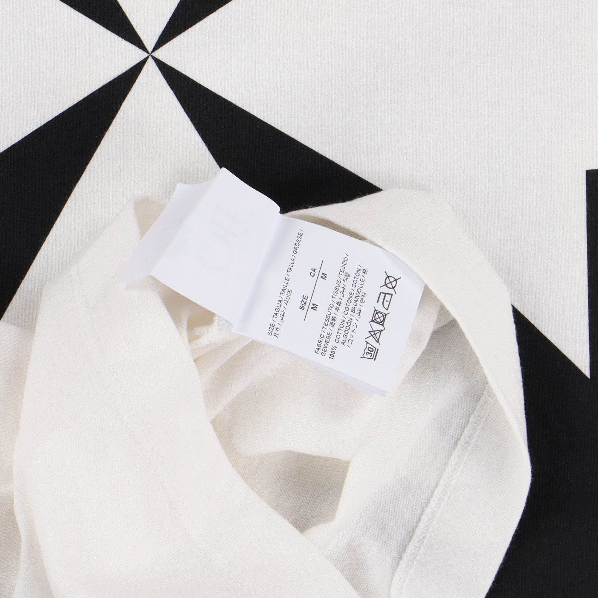 Off-White White Mona Lisa Arrows Oversized T-Shirt Size US M / EU 48-50 / 2 - 6 Thumbnail
