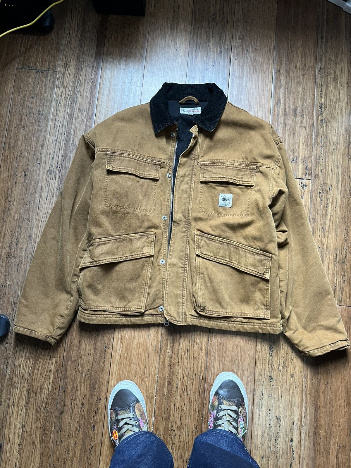 Stussy Washed Canvas Shop Jacket