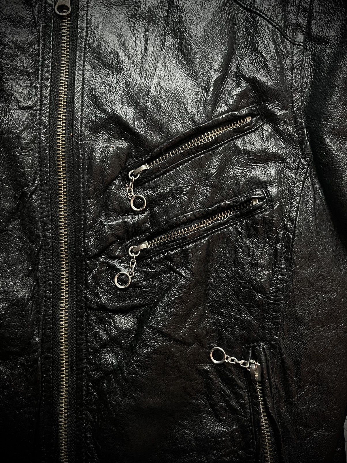 JACKROSE JACKROSE leather jacket Size US M / EU 48-50 / 2 - 2 Thumbnail