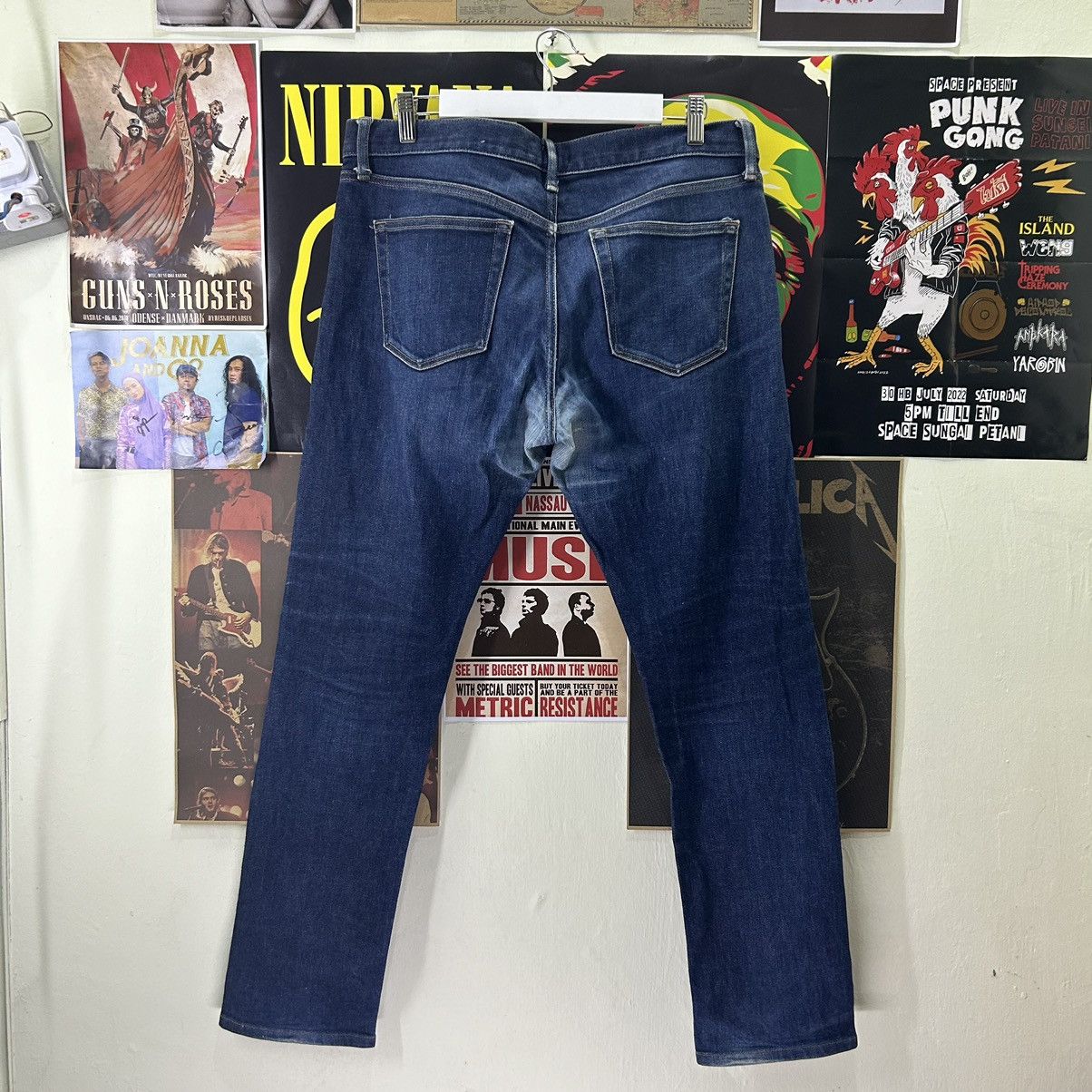Uniqlo Vintage Uniqlo Selvedge Distressed Denim Size US 36 / EU 52 - 6 Thumbnail