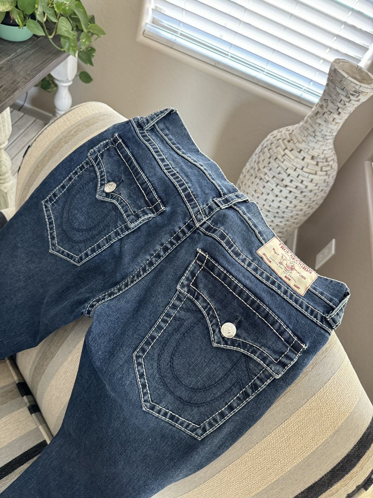 True Religion True Religion Blue Rocco Jeans ‼️ Size US 32 / EU 48 - 6 Thumbnail
