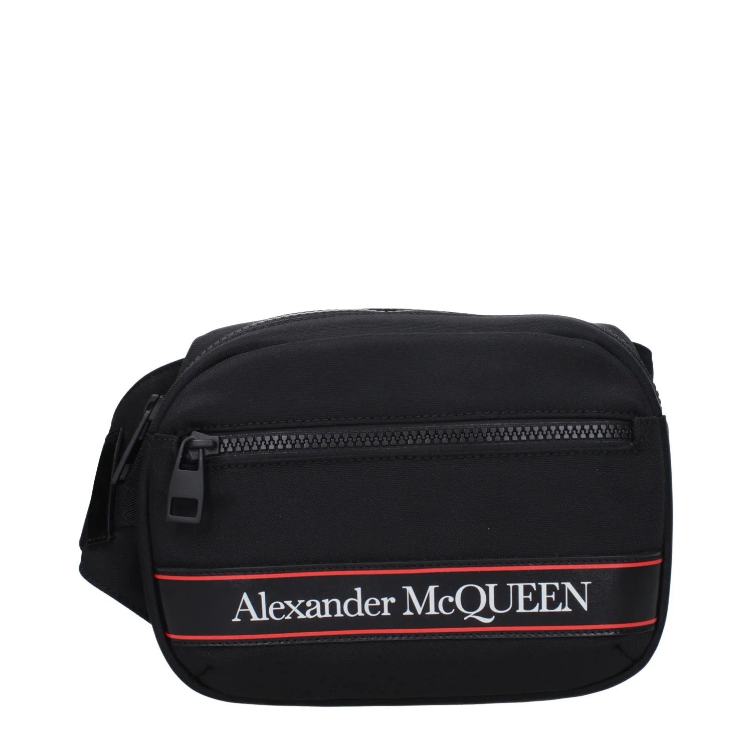 Alexander McQueen ob1o1e0225 Size: OS / Fabric Belt / Bum Bag in Black Size ONE SIZE - 1 Thumbnail
