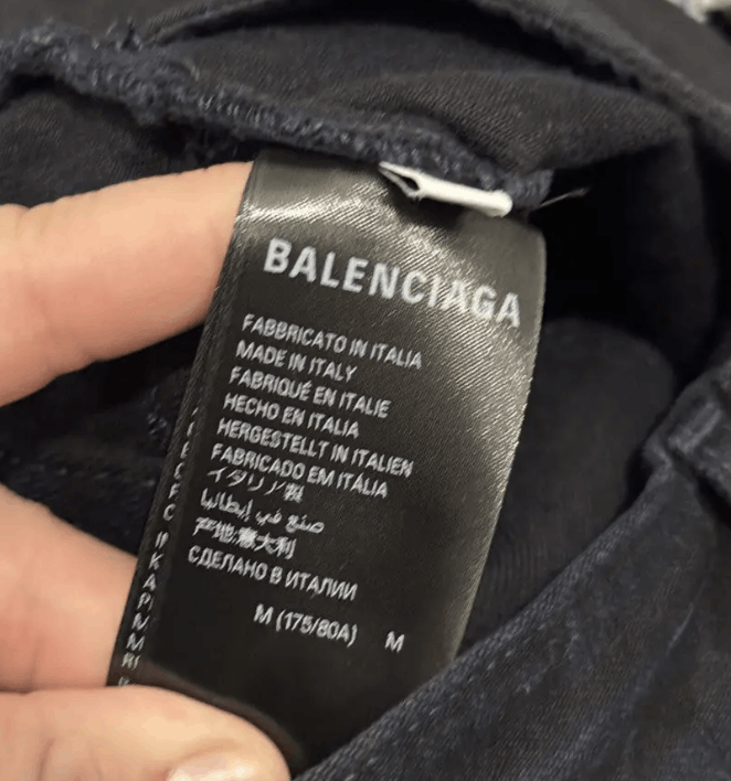 Balenciaga Balenciaga Runway Baggy Denim Size US 34 / EU 50 - 10 Thumbnail