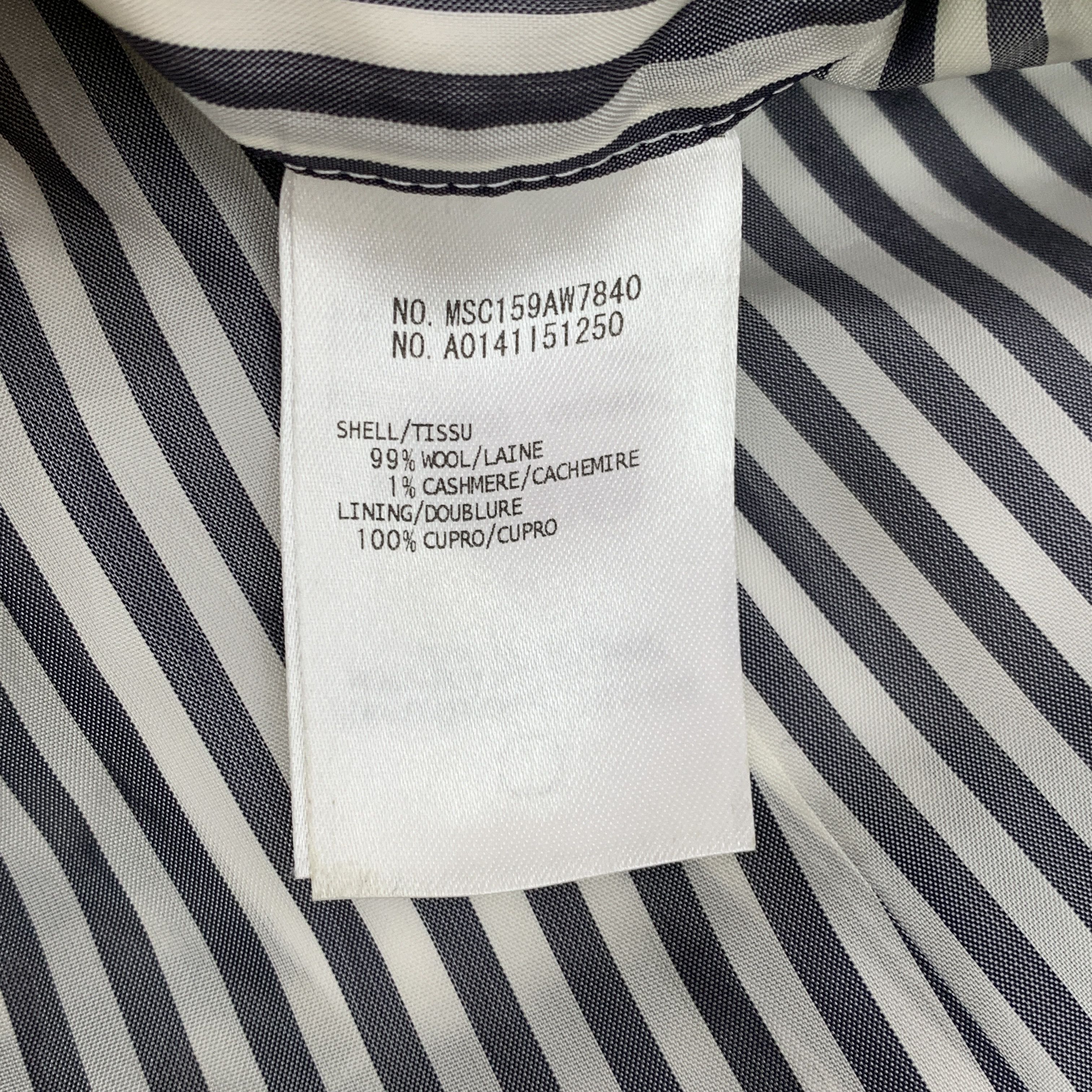 Thom Browne Thom Browne Colorblock Houndstooth Wool Blazer (XS) Size 38R - 9 Thumbnail
