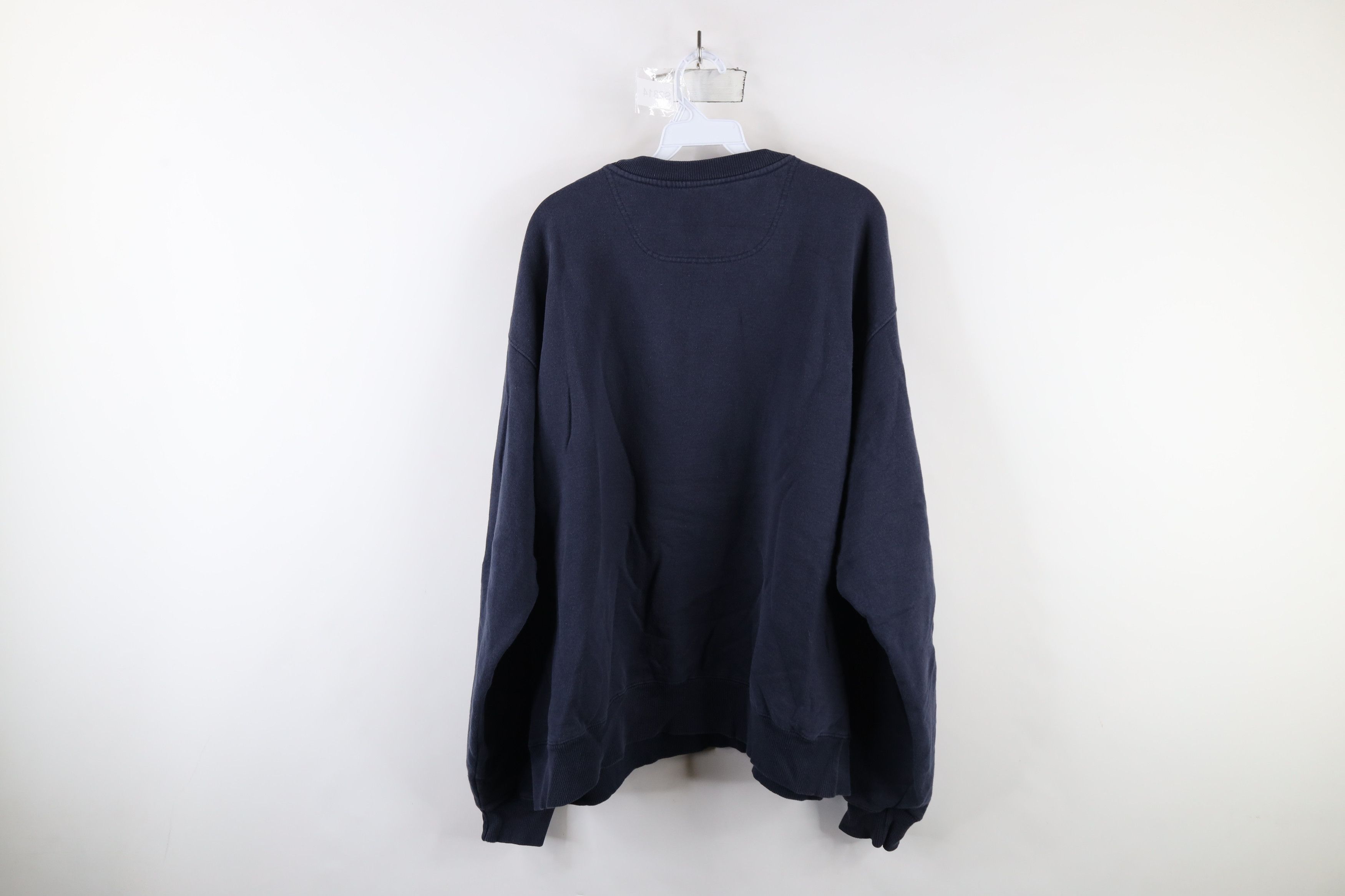 Champion × Vintage Vintage Champion Classic Logo Crewneck Sweatshirt Navy Blue Size US XL / EU 56 / 4 - 11 Thumbnail