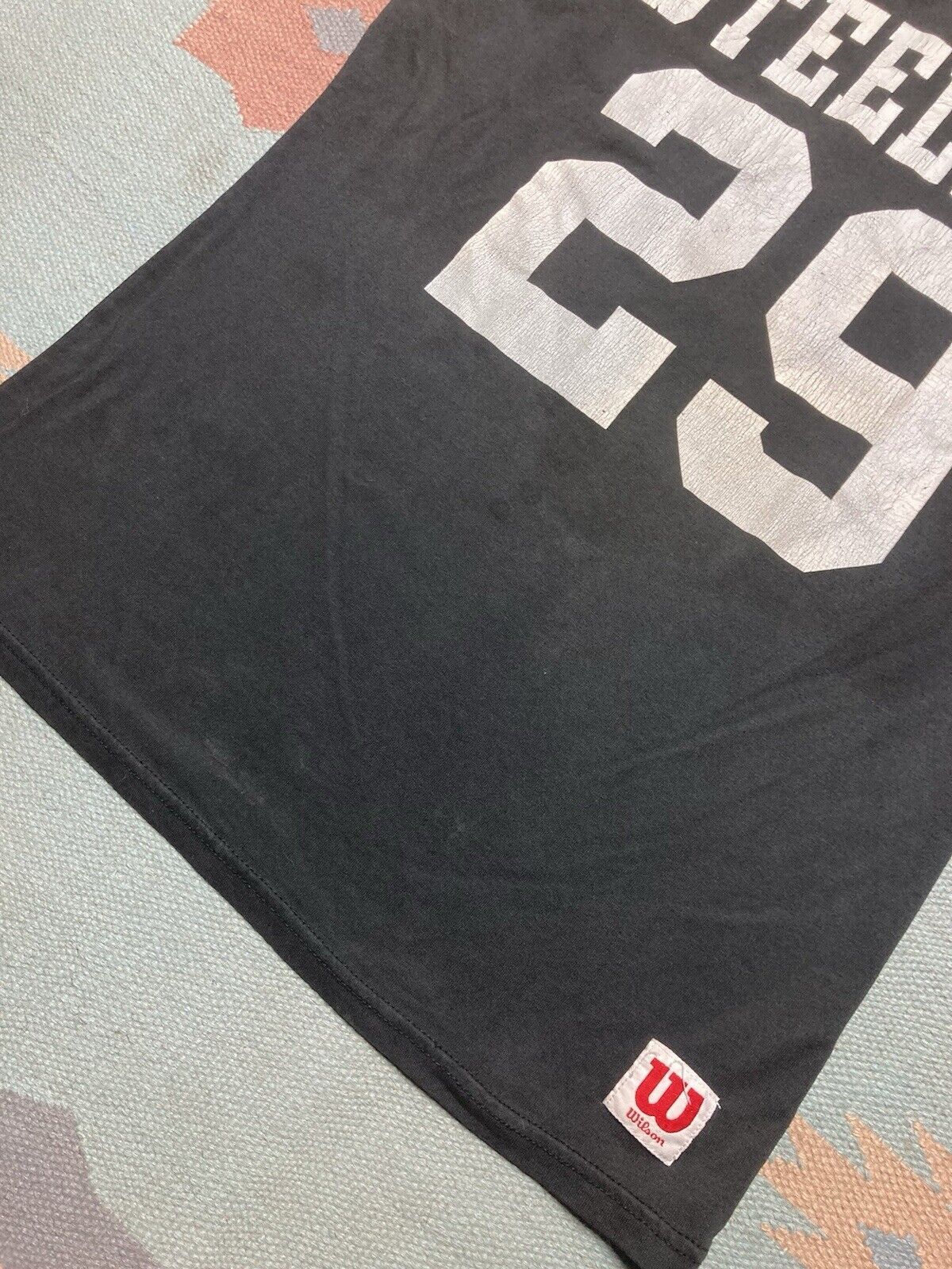 Vintage × Wilson Wilson t shirt Pittsburgh Steelers Barry Foster #29 M / L Size US L / EU 52-54 / 3 - 3 Thumbnail