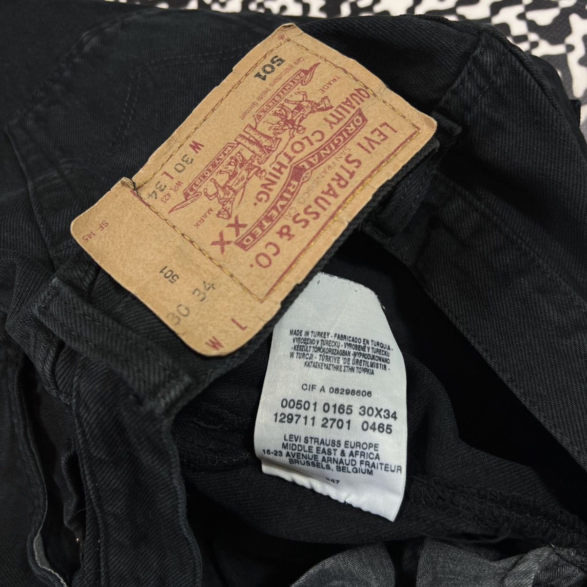 Levi's Vintage Y2K Levis 501 Denim Cropped Shorts Size US 30 / EU 46 - 17 Thumbnail