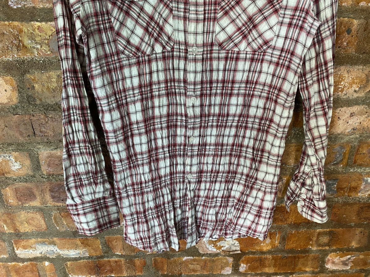 Isamu Katayama Backlash Vtg Edge Rupert wrinkles checked flannel Size US S / EU 44-46 / 1 - 4 Thumbnail