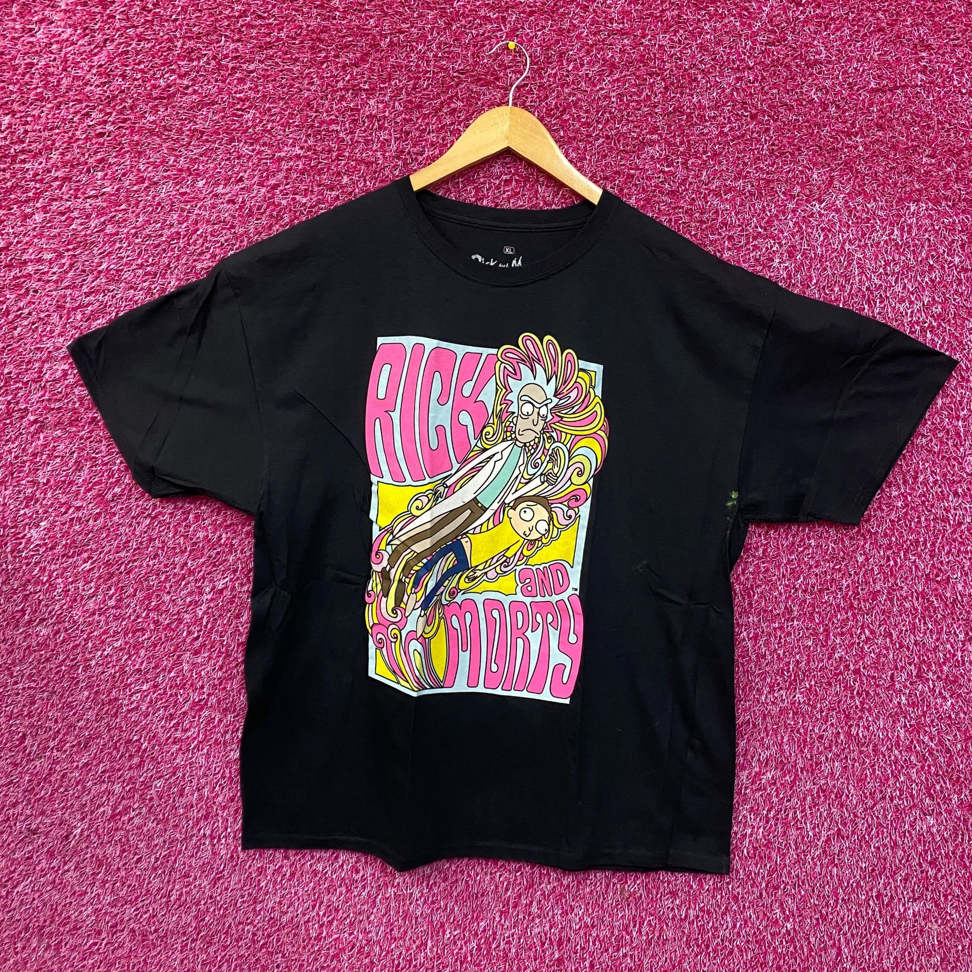 Ripple Junction Adult Swim Rick & Morty Acid Trip T-Shirt XL Size US XL / EU 56 / 4 - 3 Thumbnail