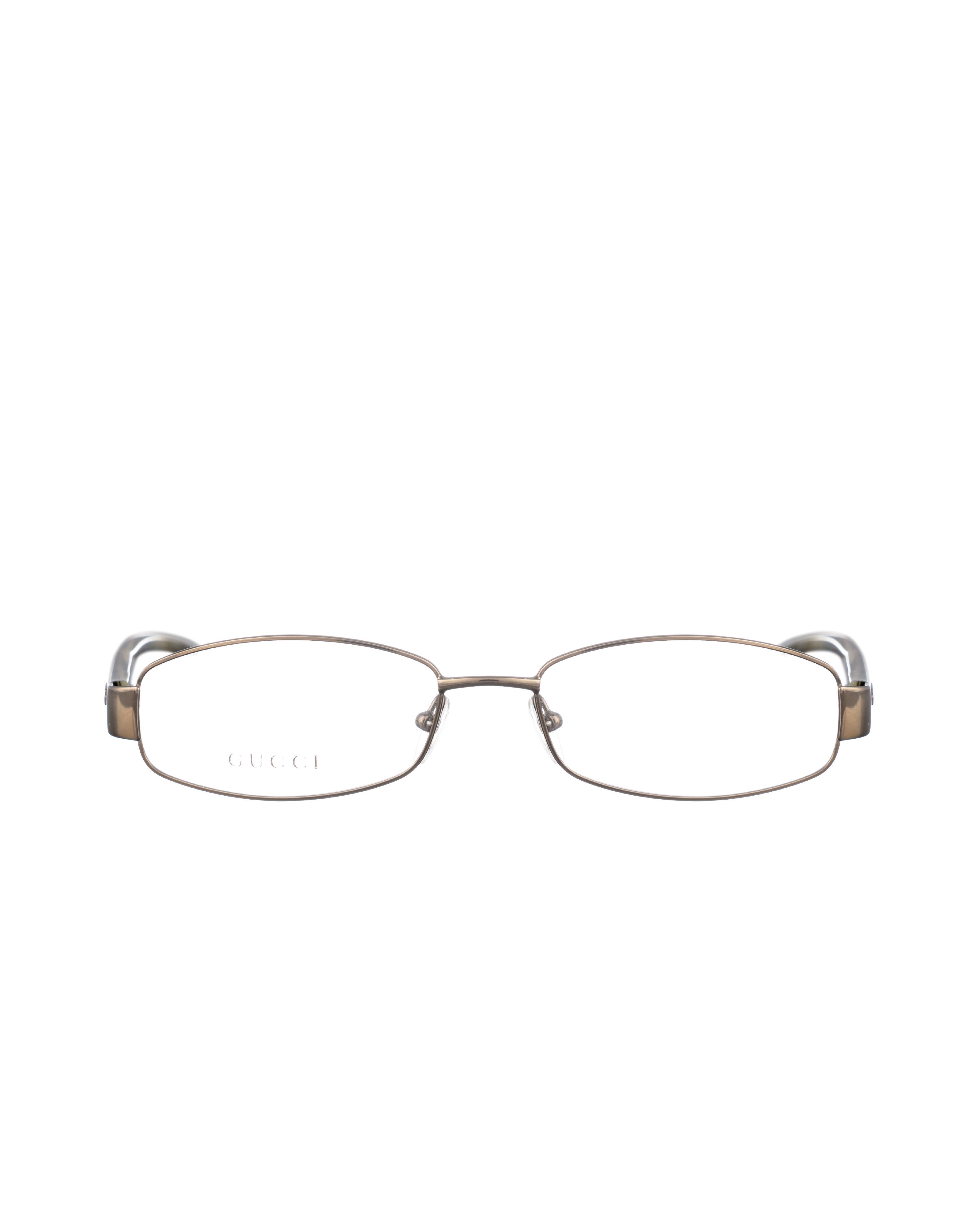 小物 Gucci silver glasses archive Goggle glasses Gucci Silver in Plastic - 31878063