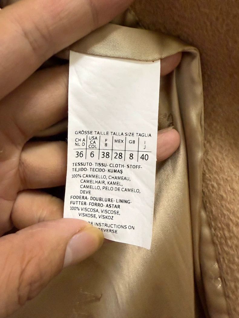 Max Mara Max Mara Camel coat Size XXL / US 16-18 / IT 52-54 - 4 Thumbnail