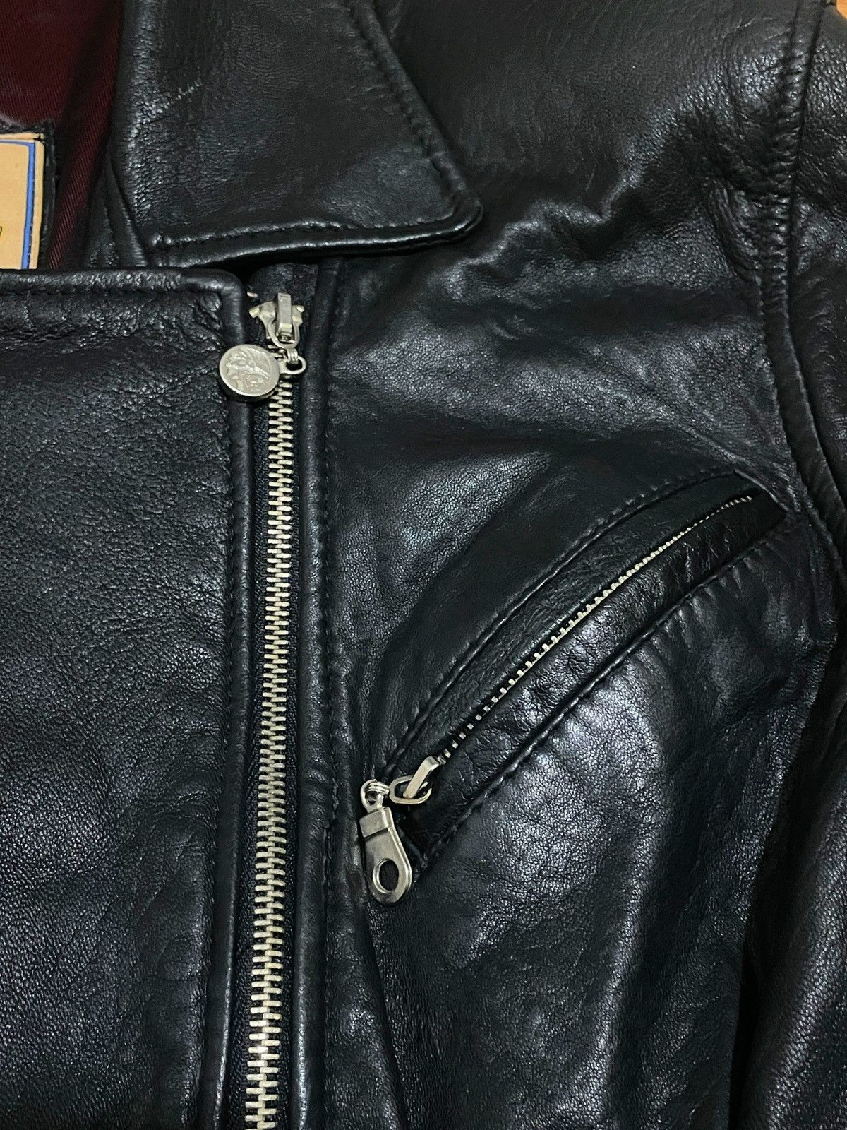 Vintage Vintage 1996 Dakota Leather Jacket 90s Waist Fit L Size L / US 10 / IT 46 - 18 Thumbnail