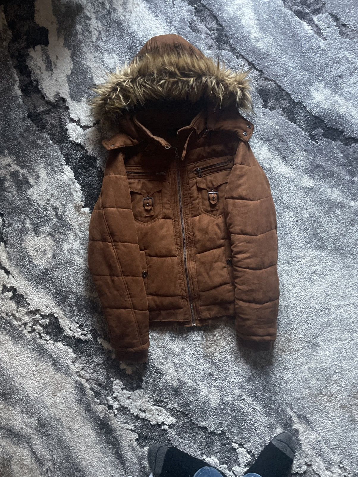 In The Attic Archive Japanese In The Attic suede down jacket Size US M / EU 48-50 / 2 - 1 Thumbnail