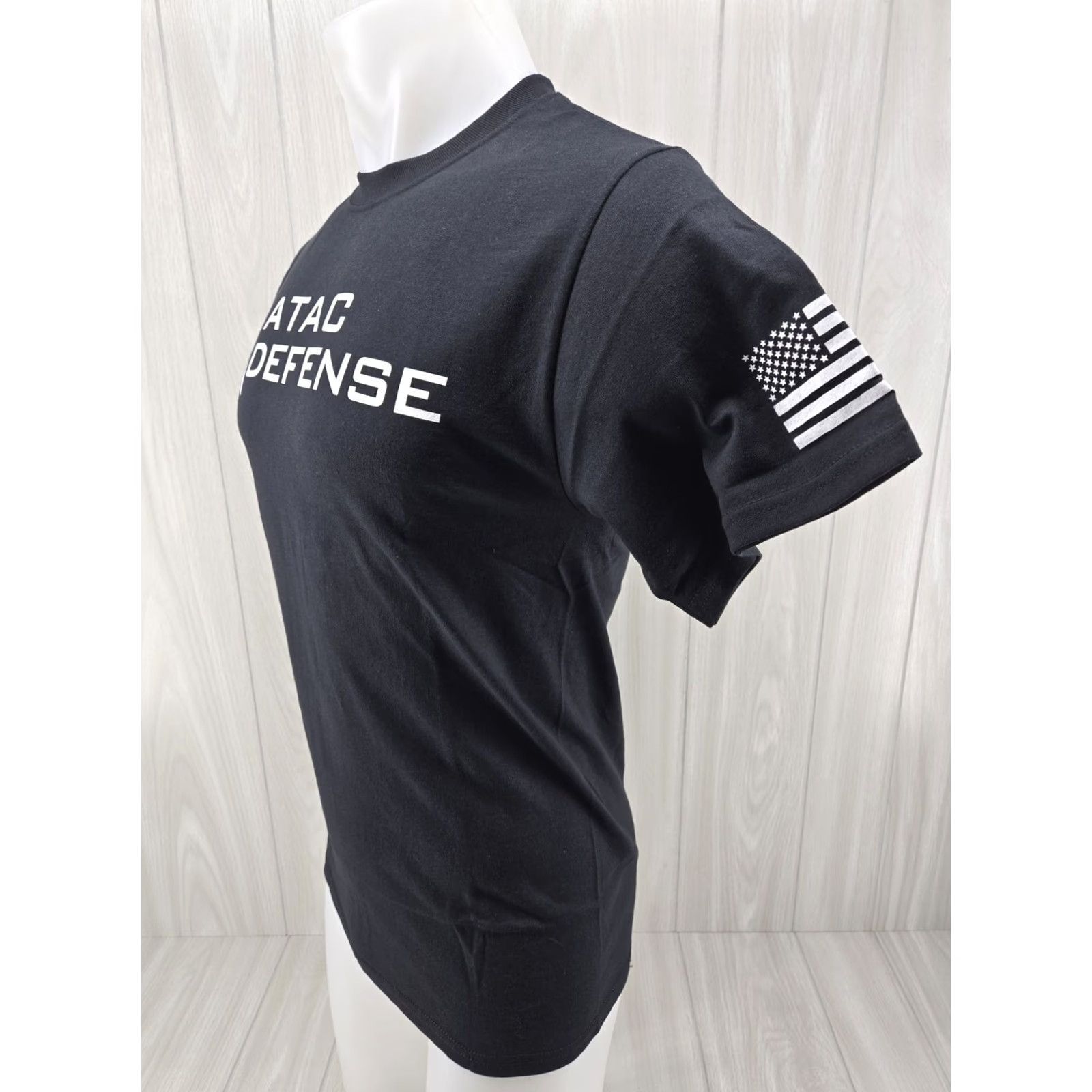 Port & Company Port & Company ATAC Defense Black Shirt Mens Small Short Sleeve T-Shirt Crew Neck Cotton Logo Easy Care Regular Fit Size US S / EU 44-46 / 1 - 3 Thumbnail