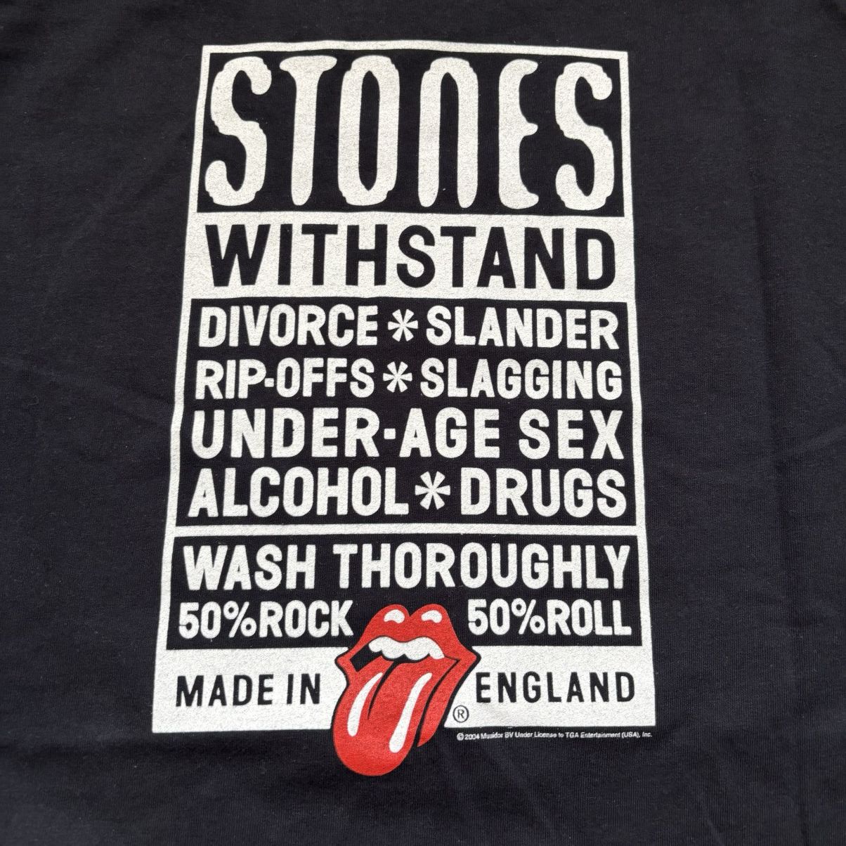 Hysteric Glamour × The Rolling Stones × Vintage Vintage Rolling Stones Punk T-Shirt Size US XL / EU 56 / 4 - 1 Thumbnail