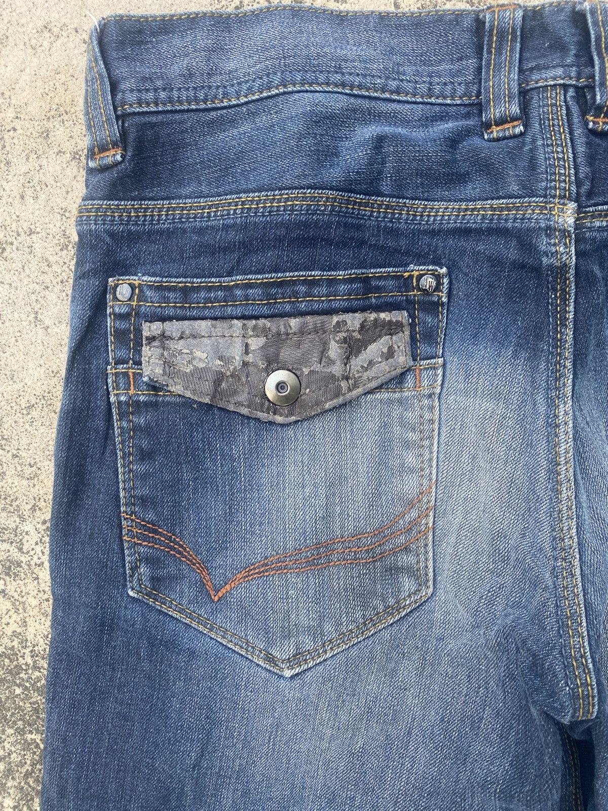 If Six Was Nine × Japanese Brand × Nicole Club Flare Jeans Nicole Club Faded Honeycomp Size US 32 / EU 48 - 17 Thumbnail