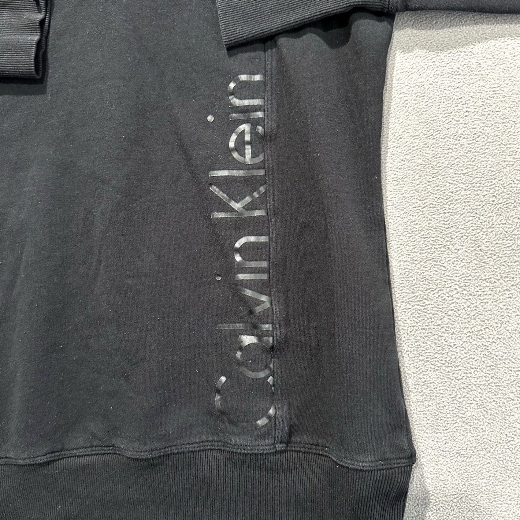 Calvin Klein Calvin Klein Performance Sweatshirt Womens M Black Cowl Neck Quick Dry EUC Size M / US 6-8 / IT 42-44 - 3 Thumbnail