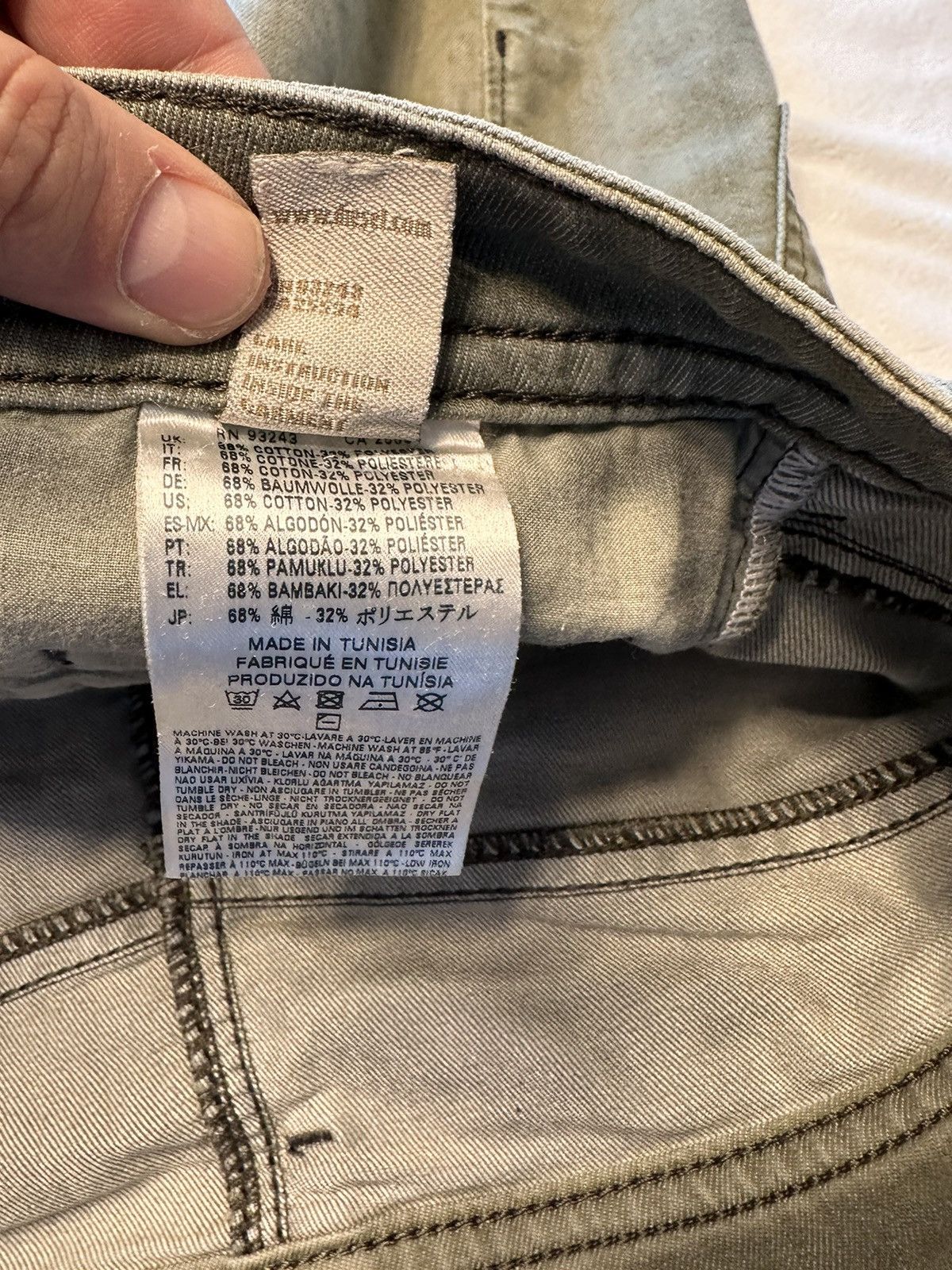 Diesel DIESEL BUSTER Size 36 HEMMED 30.5" Size US 36 / EU 52 - 9 Thumbnail