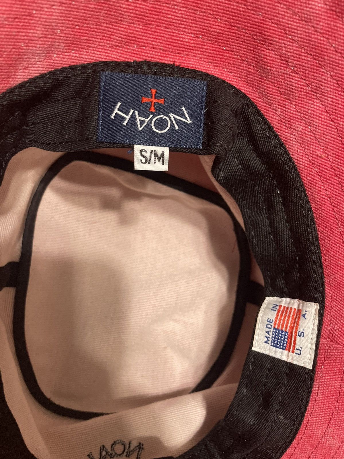 Noah Noah bucket hat pinkish/red Size 32 - 4 Thumbnail