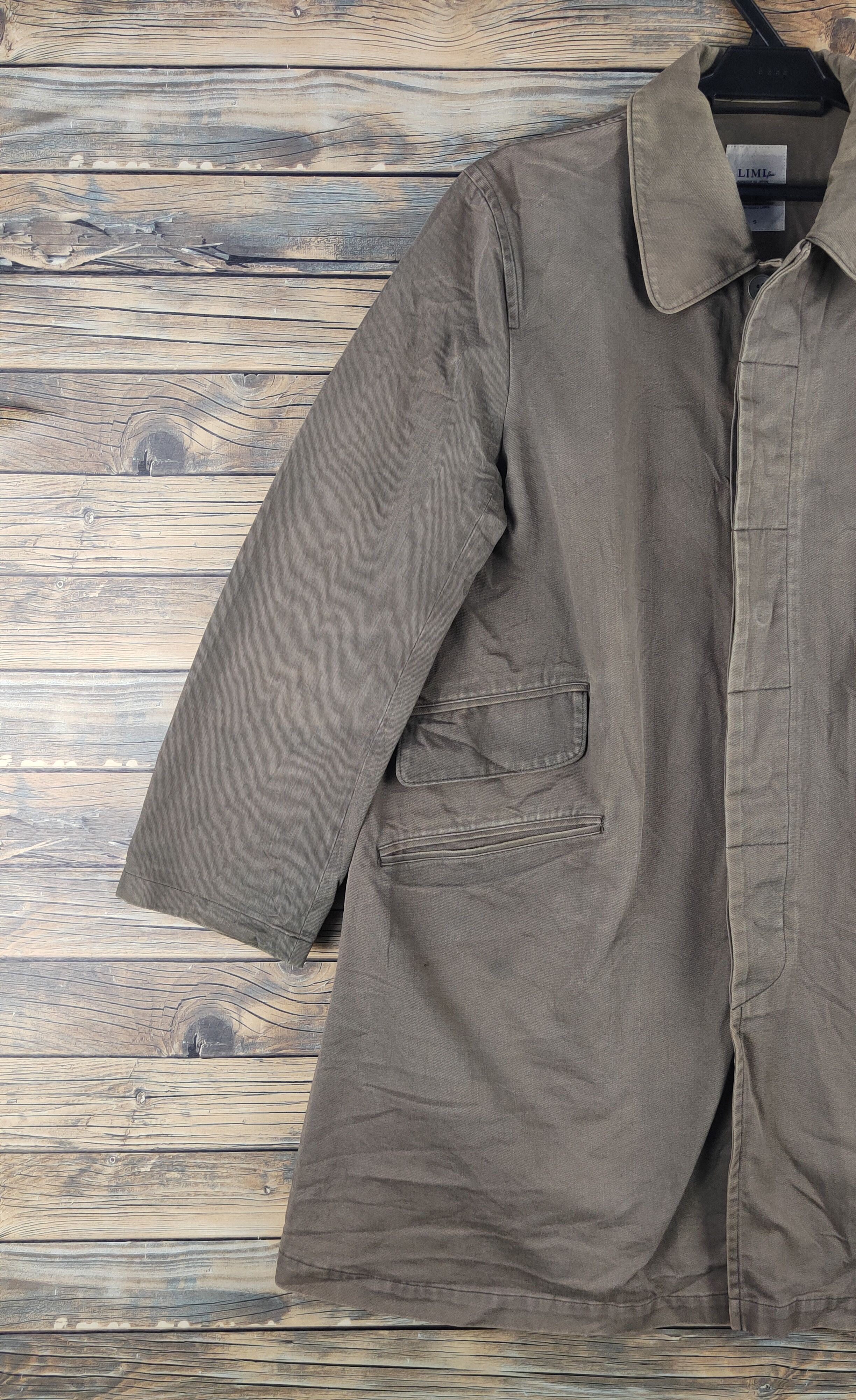 Limi Feu DL Limi Feu Yohji Yamamoto Olive Long Jackets #S2802T Size US S / EU 44-46 / 1 - 3 Thumbnail