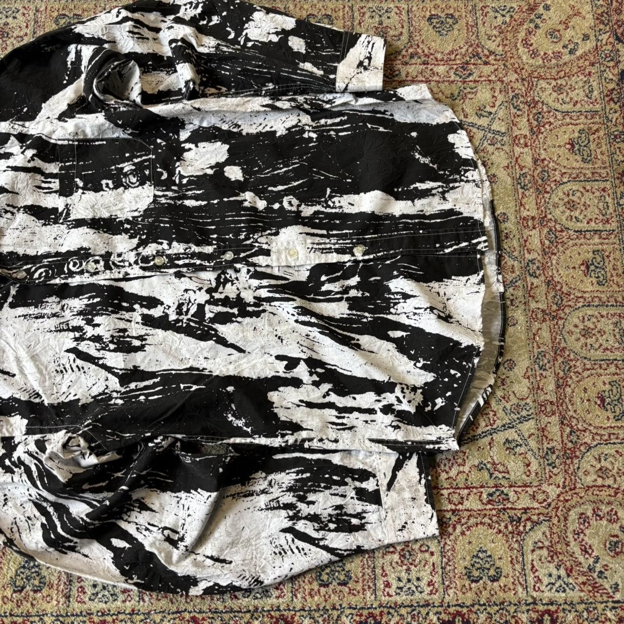 Japanese Brand × Vintage Paint splatter shirt Size US S / EU 44-46 / 1 - 4 Thumbnail