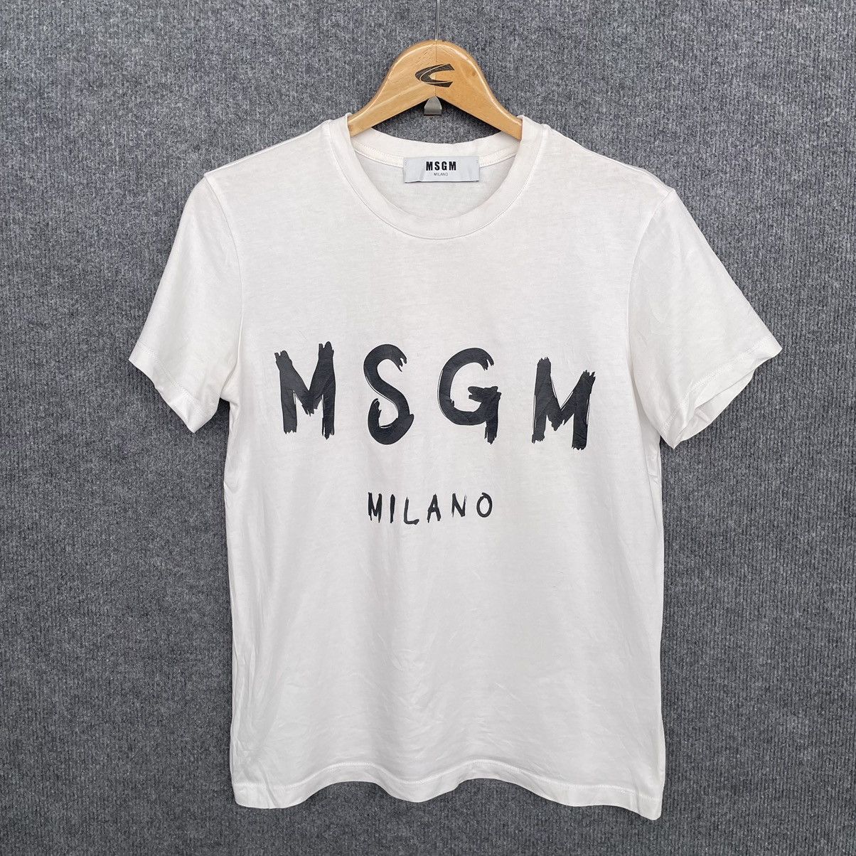 MSGM MSGM Milano Made in Italy T Shirt Size US S / EU 44-46 / 1 - 1 Thumbnail